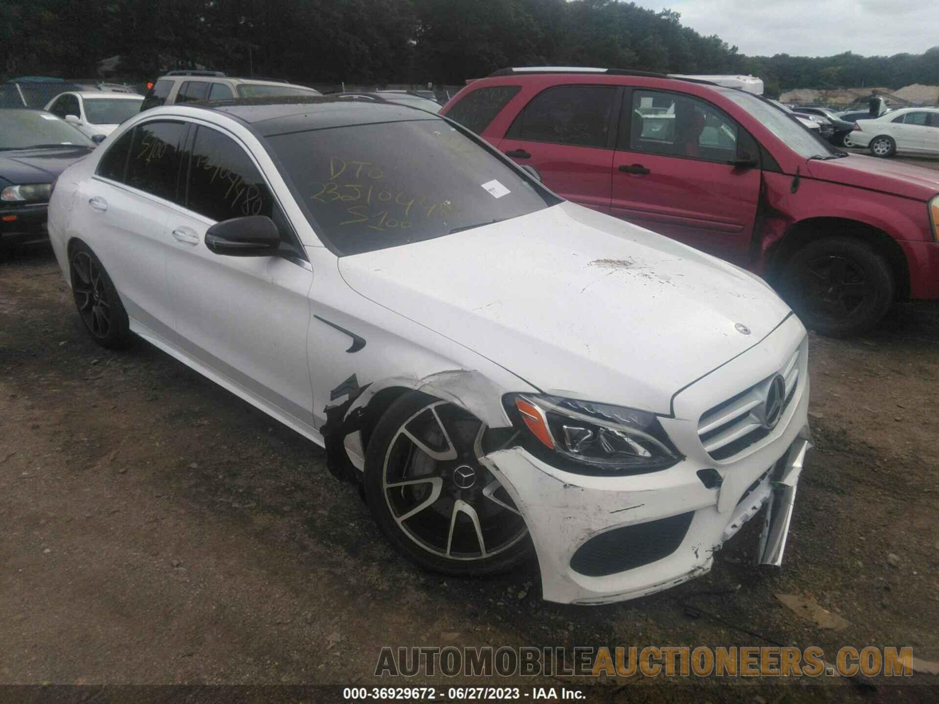 55SWF4KB4JU249398 MERCEDES-BENZ C-CLASS 2018