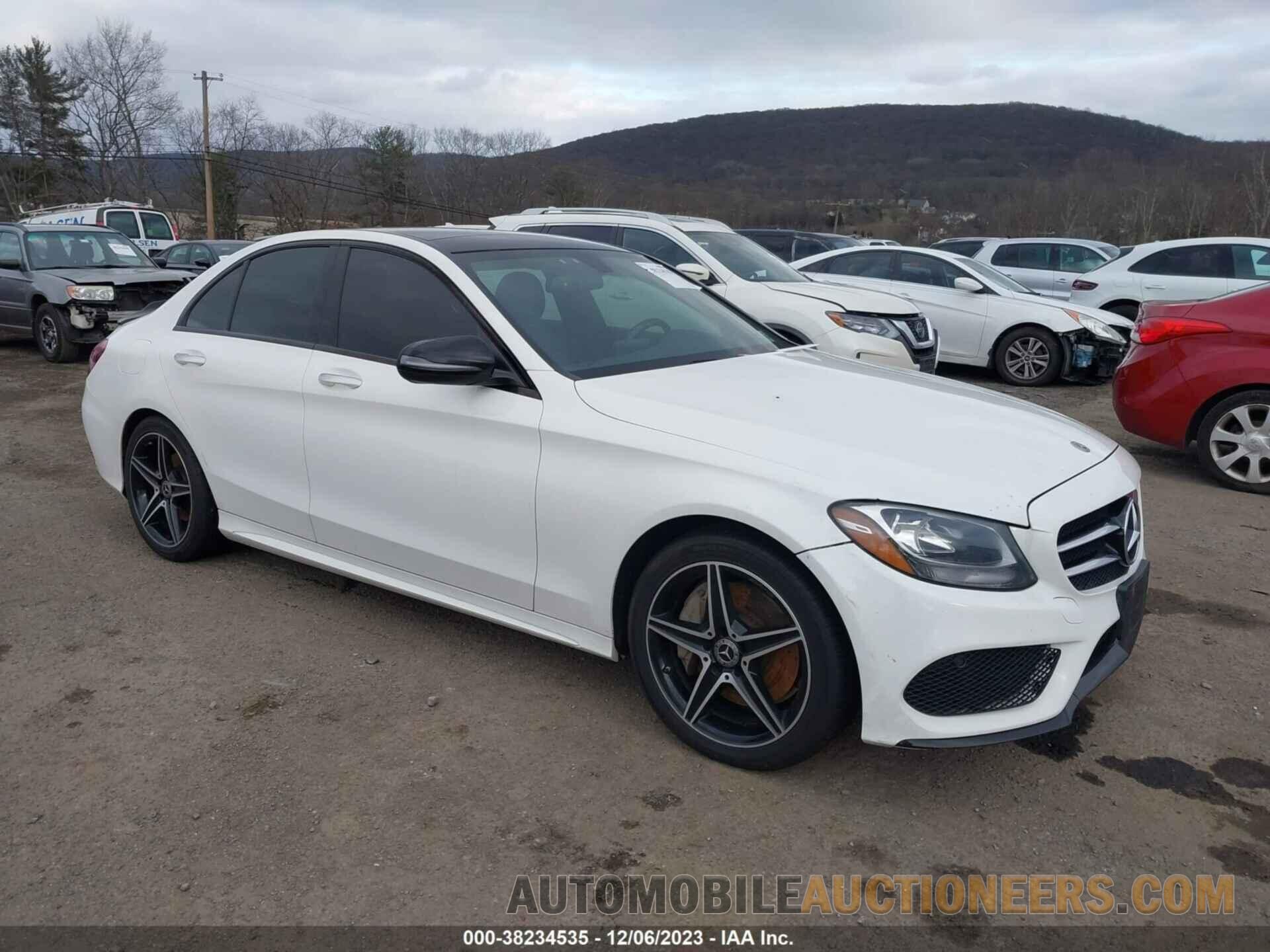 55SWF4KB4JU263138 MERCEDES-BENZ C 300 2018