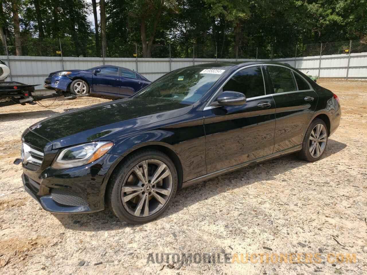 55SWF4KB4JU263656 MERCEDES-BENZ C-CLASS 2018