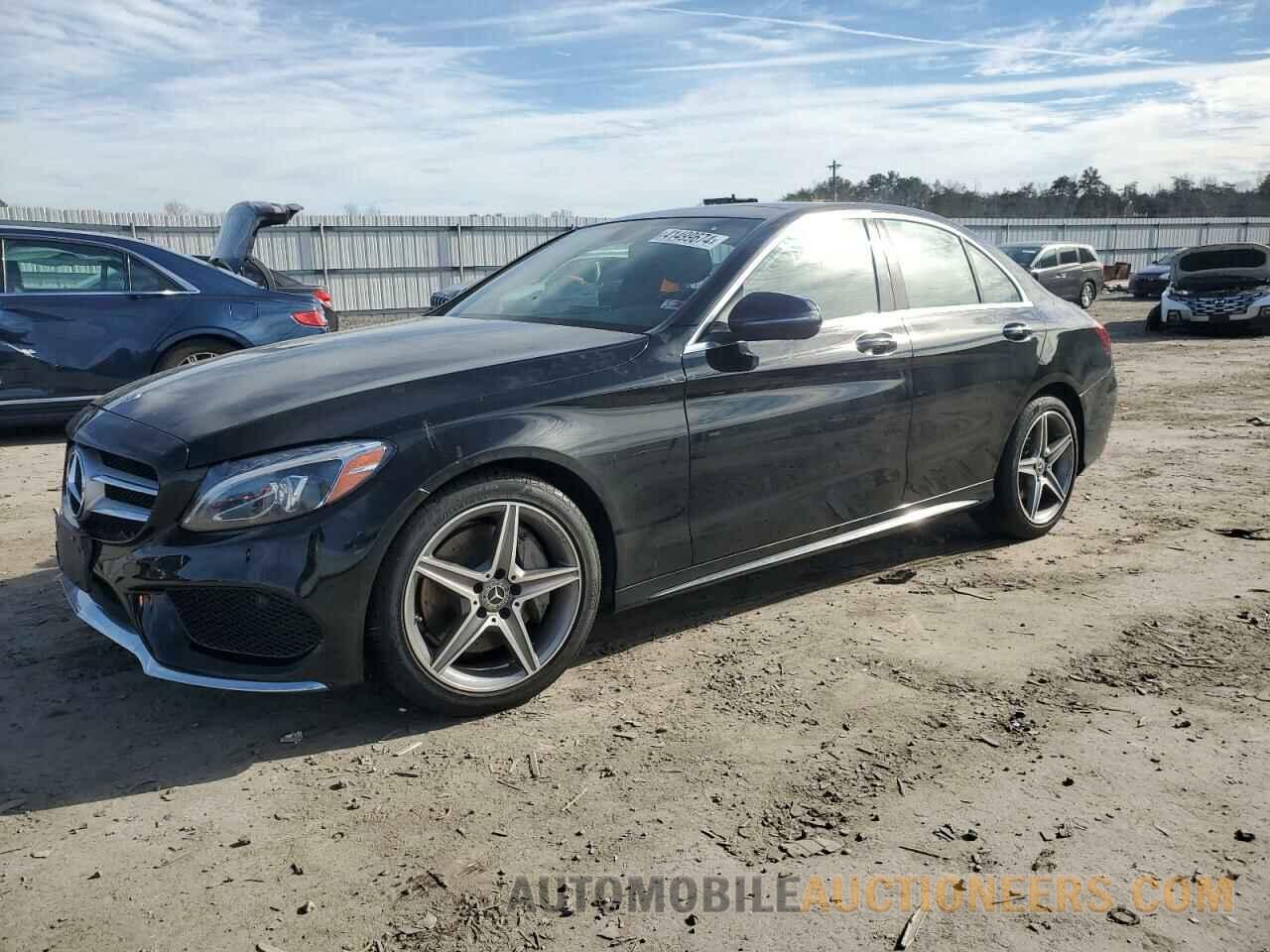 55SWF4KB4JU271319 MERCEDES-BENZ C-CLASS 2018