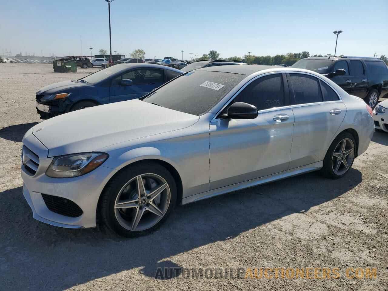 55SWF4KB4JU272499 MERCEDES-BENZ C-CLASS 2018