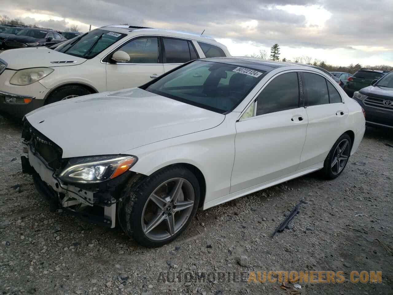 55SWF4KB4JU280067 MERCEDES-BENZ C-CLASS 2018