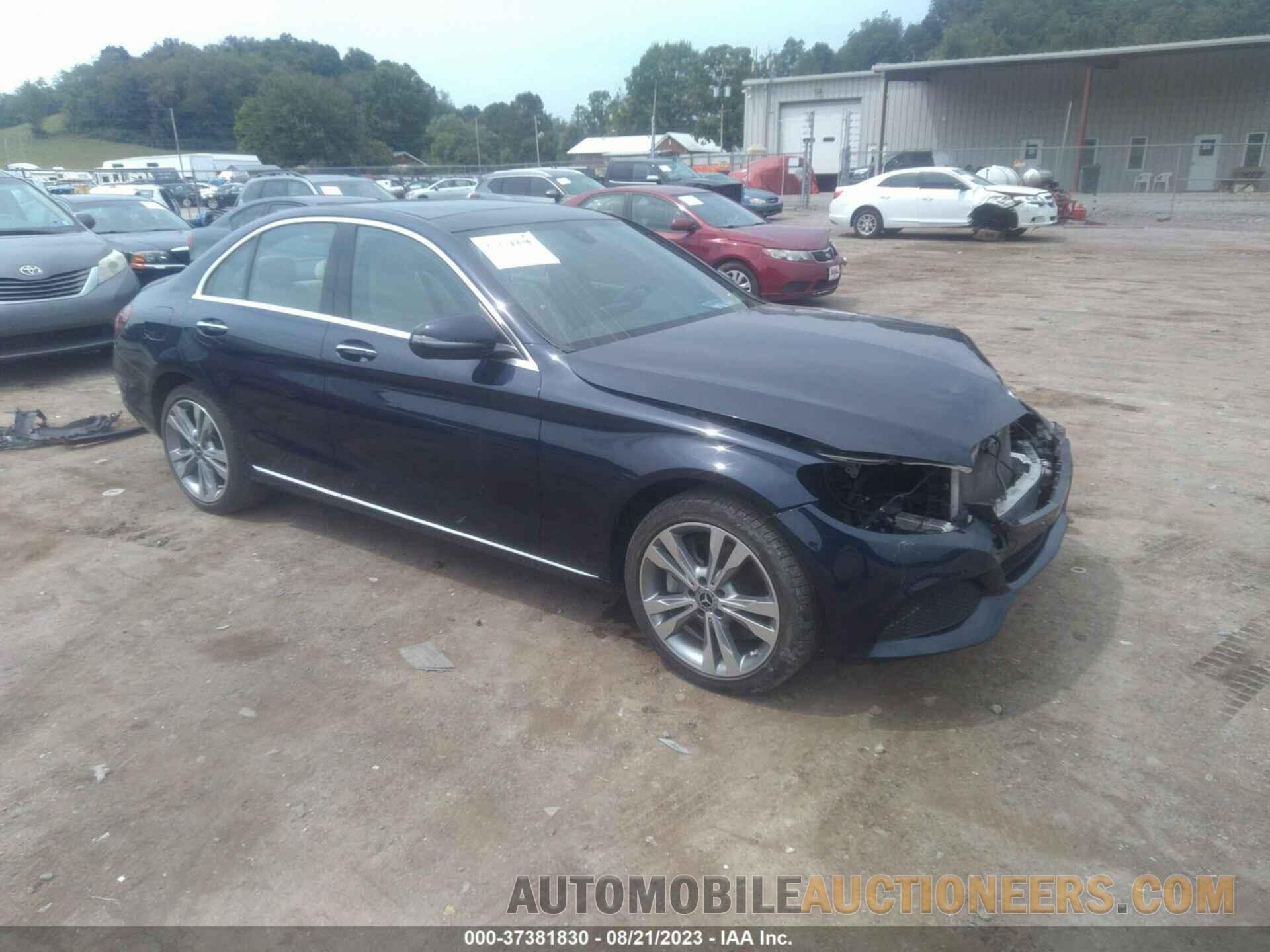 55SWF4KB4JU280652 MERCEDES-BENZ C-CLASS 2018