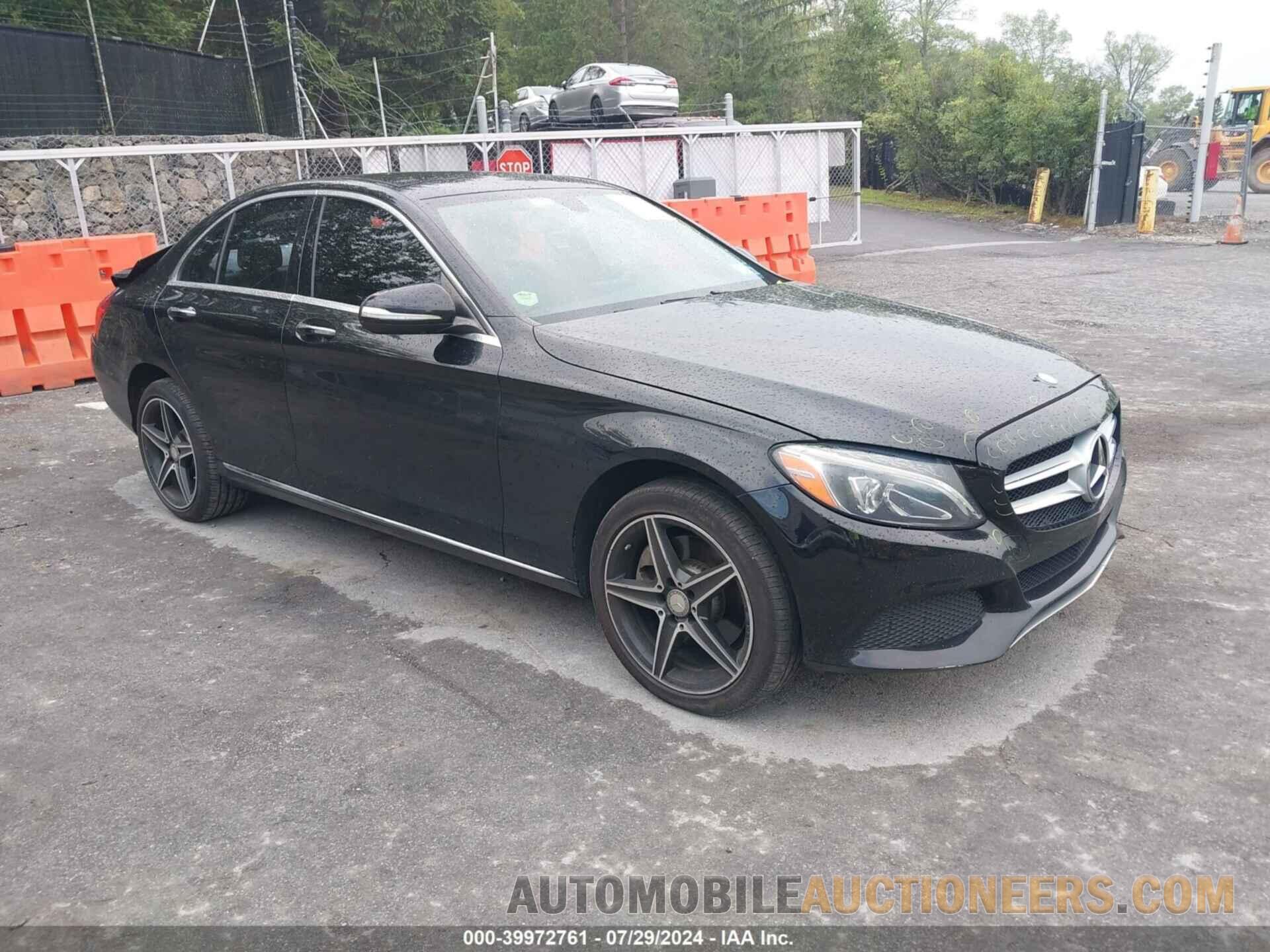 55SWF4KB5FU000454 MERCEDES-BENZ C 300 2015