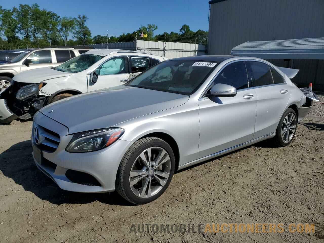 55SWF4KB5FU000552 MERCEDES-BENZ C-CLASS 2015