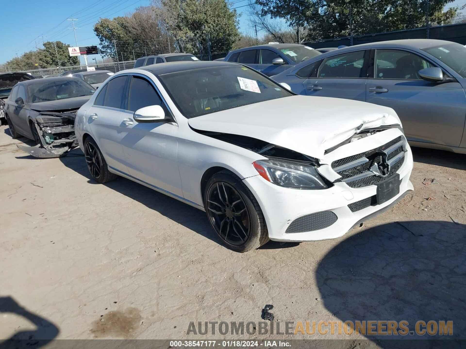 55SWF4KB5FU001779 MERCEDES-BENZ C 300 2015