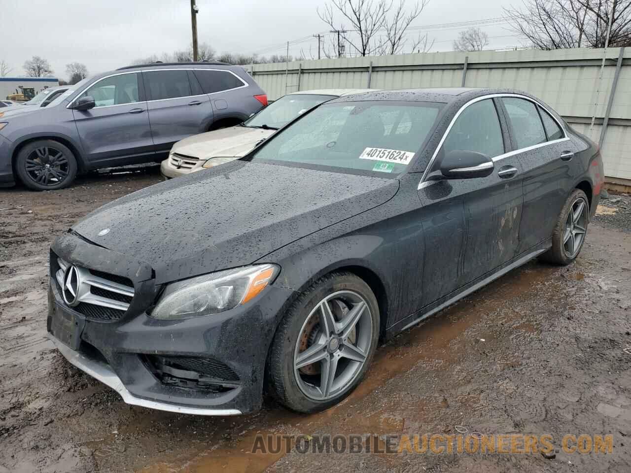 55SWF4KB5FU001782 MERCEDES-BENZ C-CLASS 2015