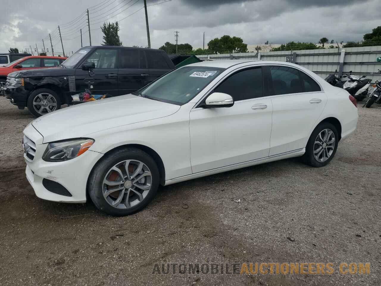 55SWF4KB5FU002625 MERCEDES-BENZ C-CLASS 2015