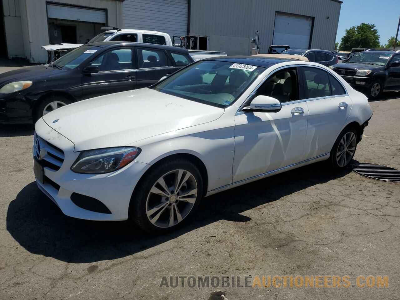 55SWF4KB5FU002947 MERCEDES-BENZ C-CLASS 2015