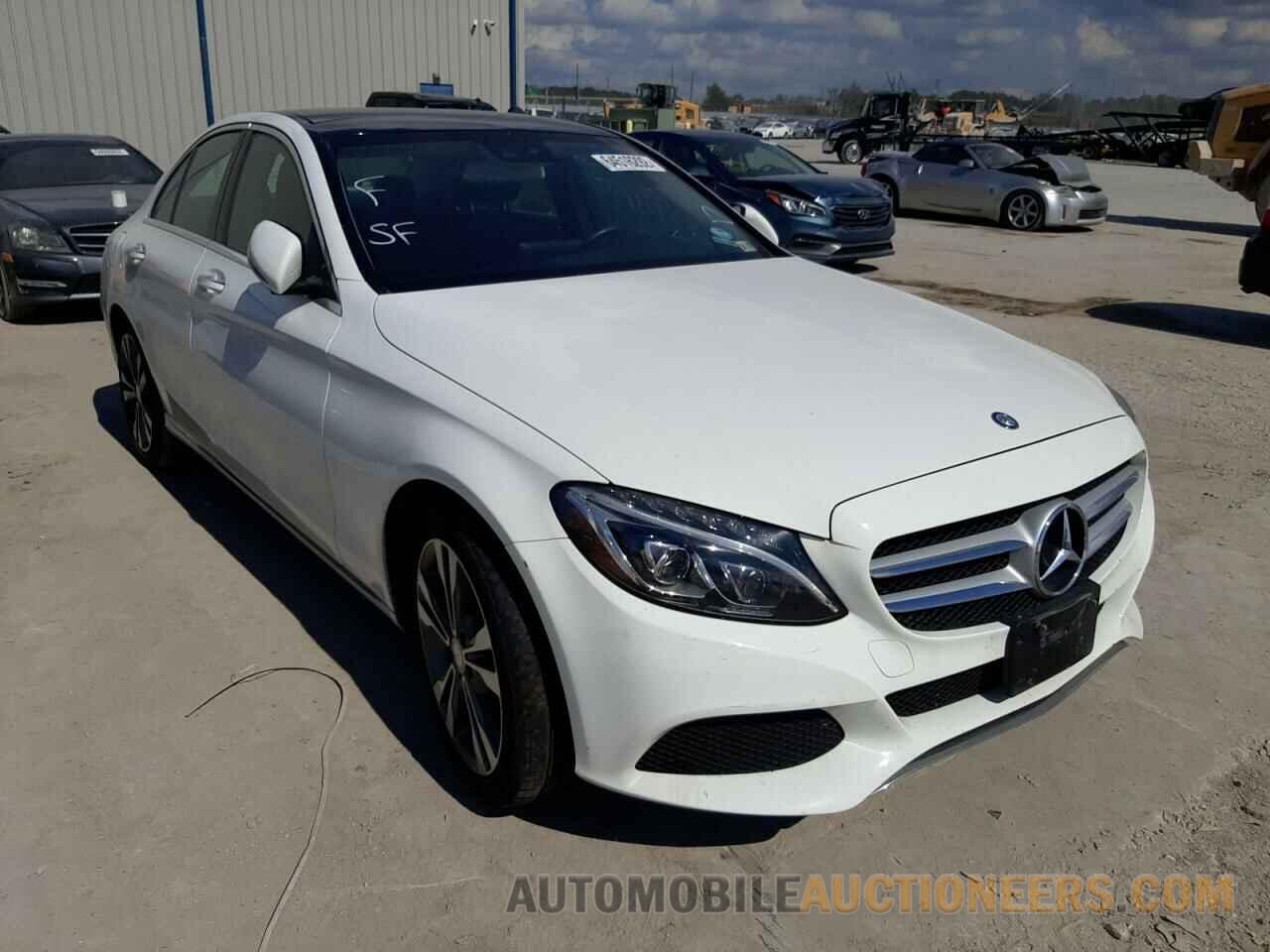 55SWF4KB5FU003743 MERCEDES-BENZ C-CLASS 2015