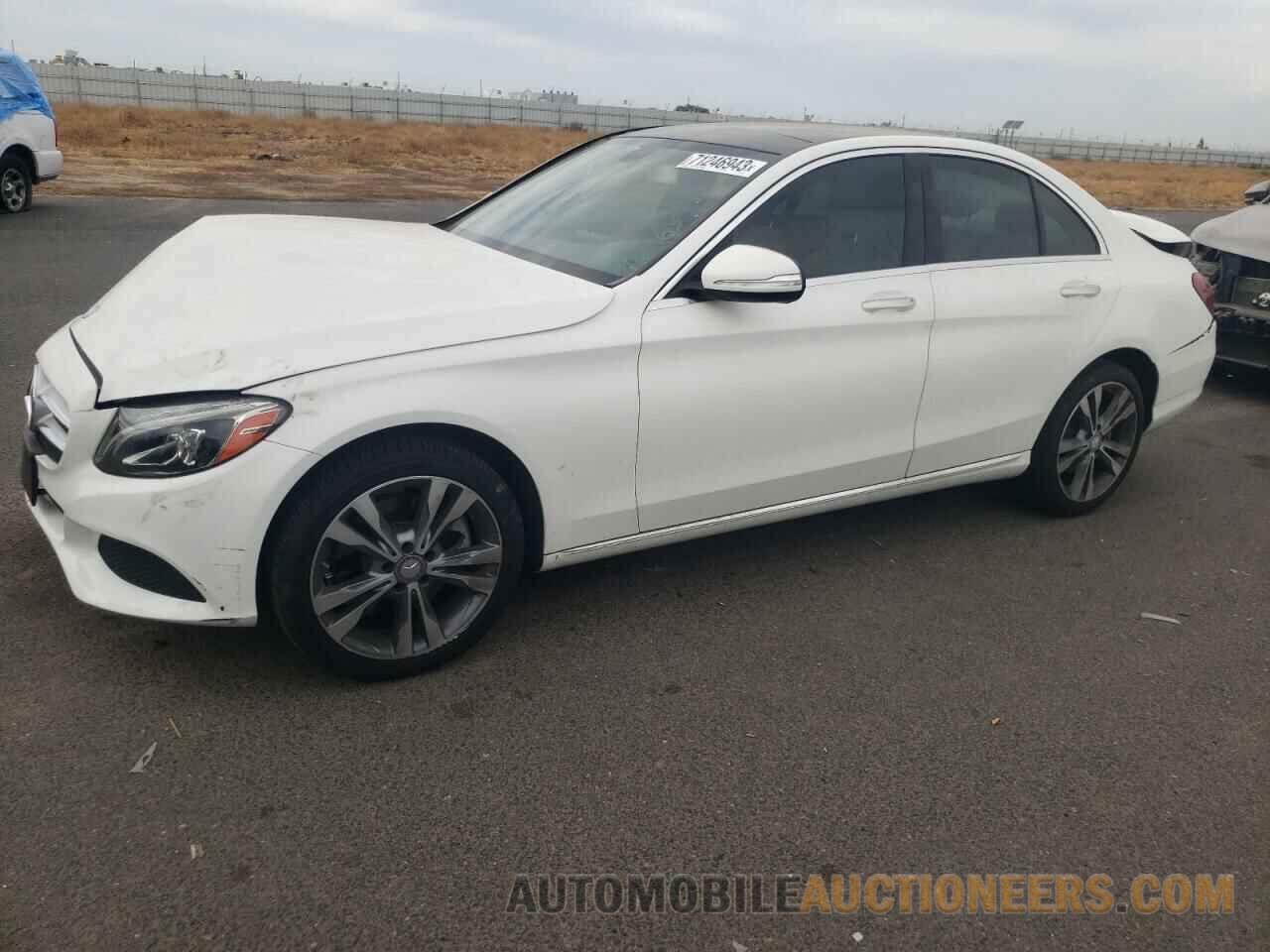 55SWF4KB5FU004164 MERCEDES-BENZ C-CLASS 2015