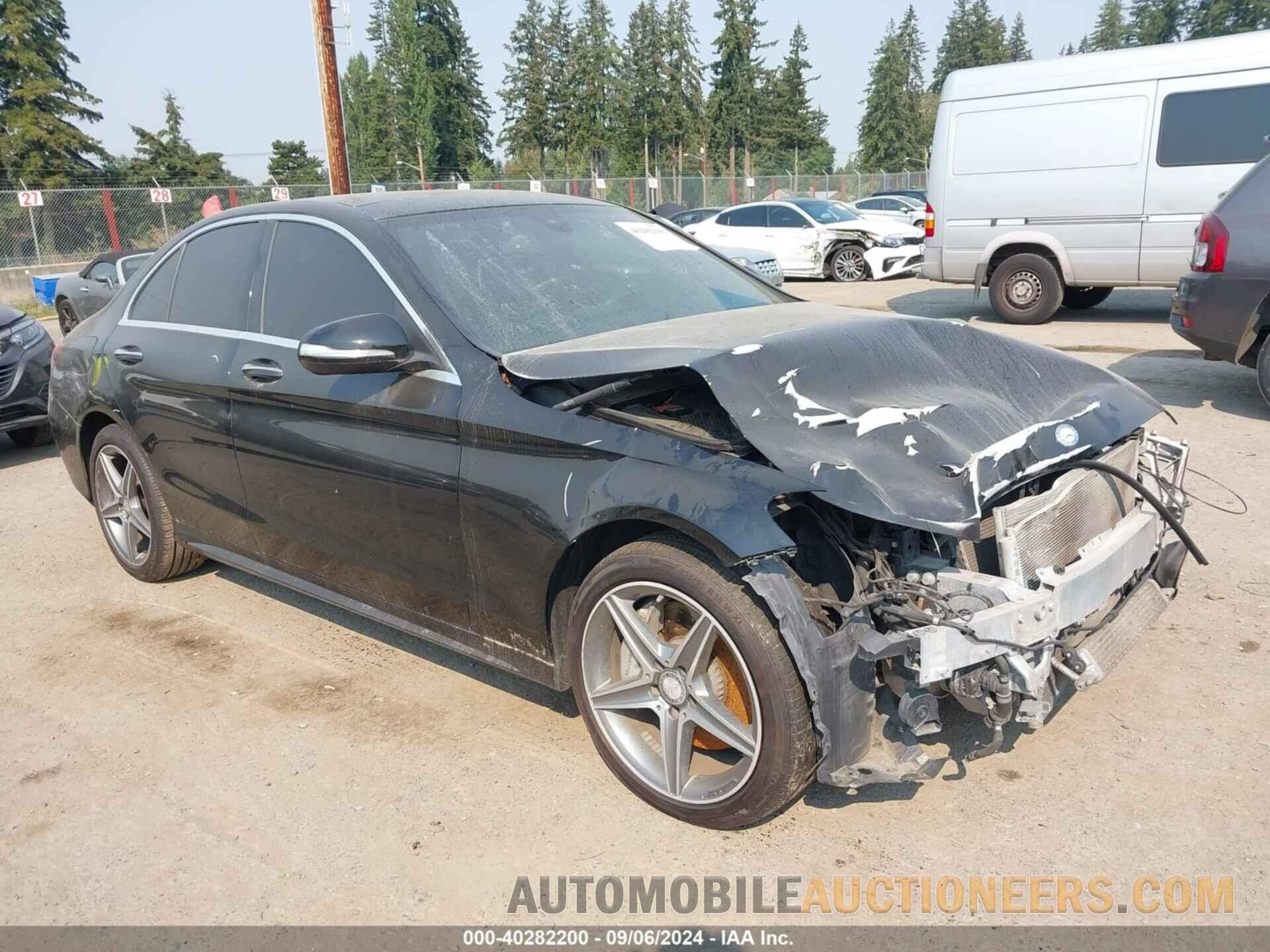 55SWF4KB5FU006898 MERCEDES-BENZ C 300 2015