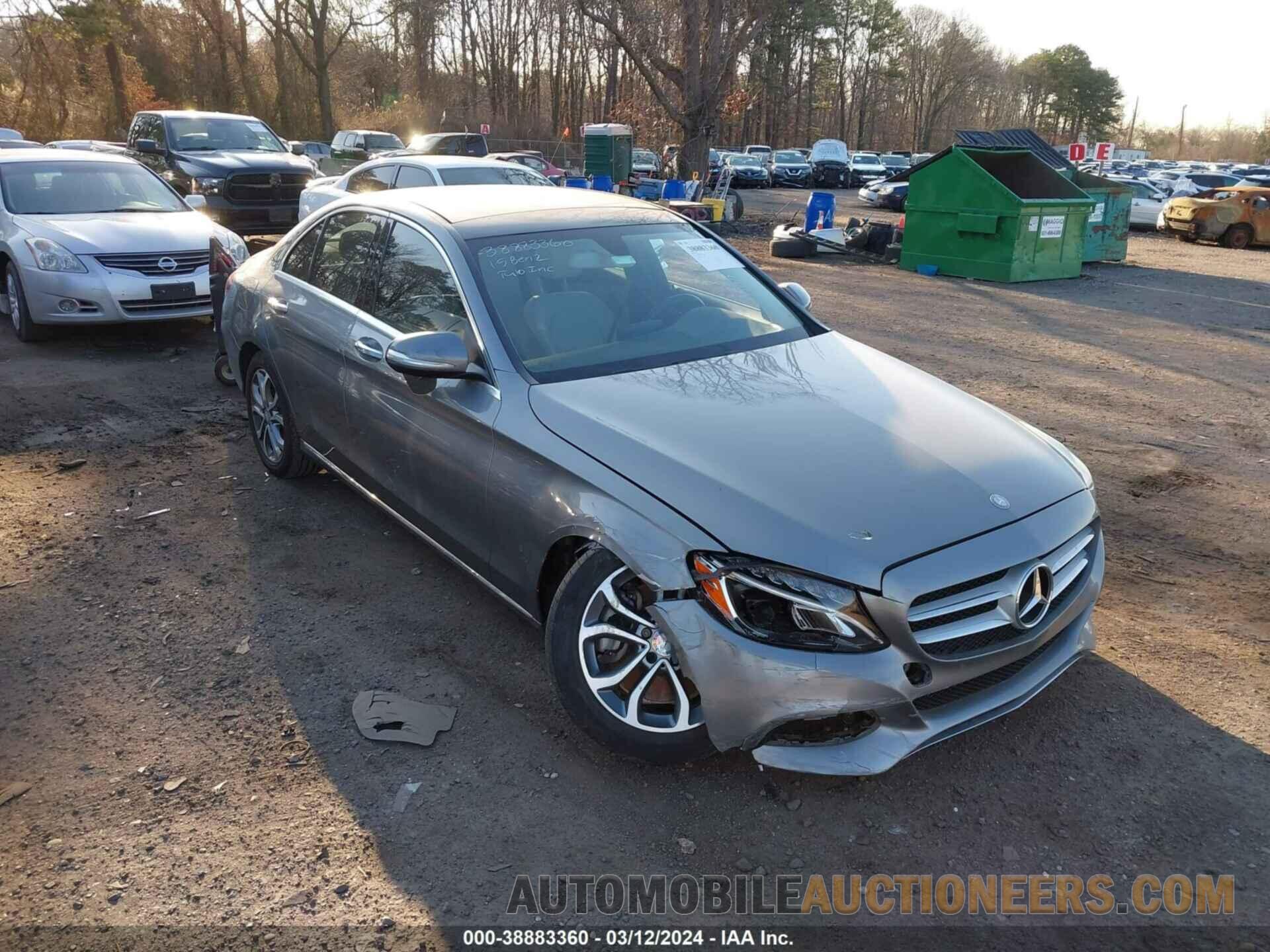 55SWF4KB5FU007341 MERCEDES-BENZ C 300 2015