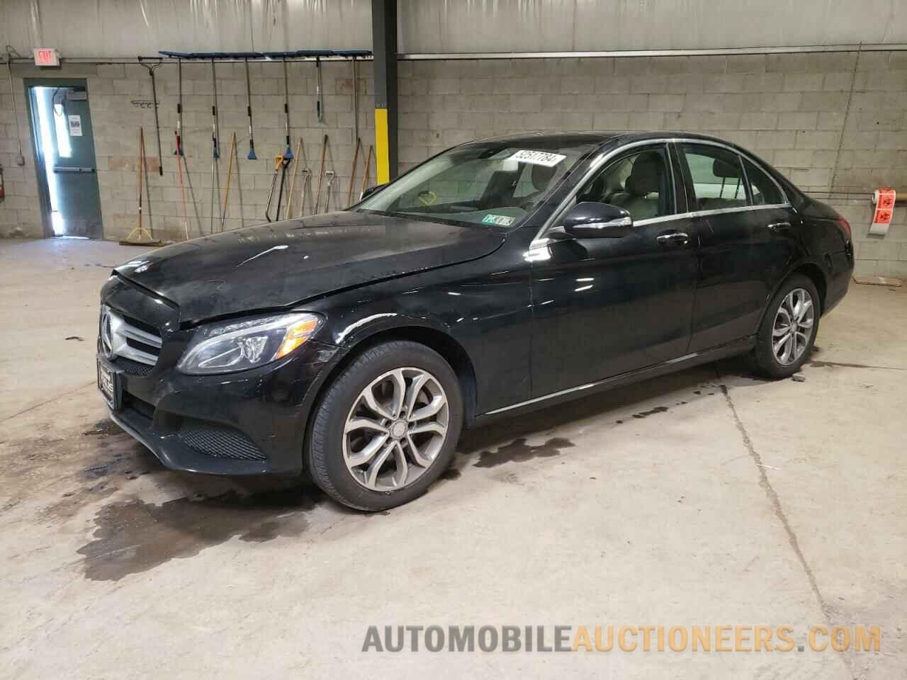 55SWF4KB5FU007811 MERCEDES-BENZ C-CLASS 2015