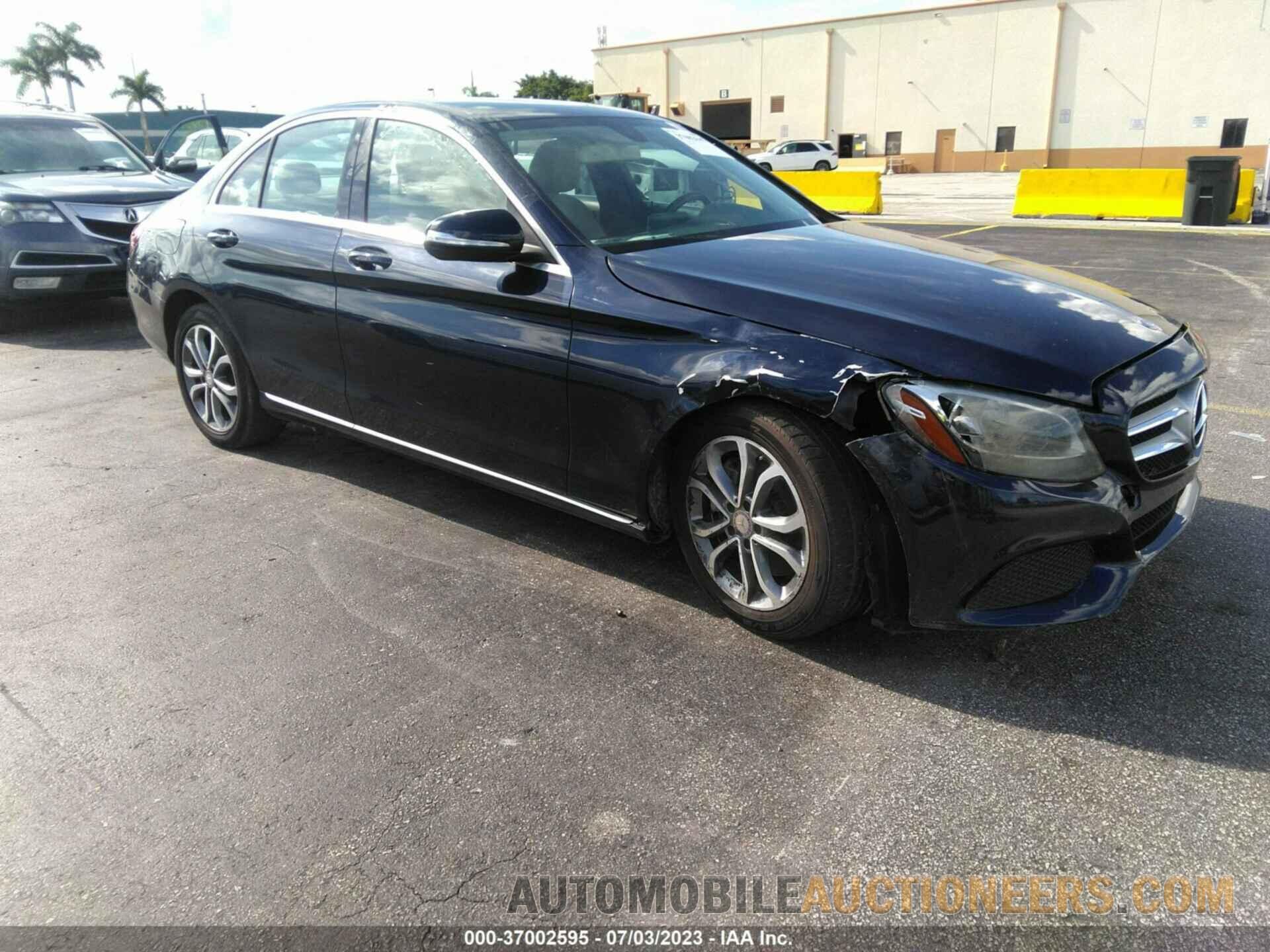 55SWF4KB5FU009705 MERCEDES-BENZ C-CLASS 2015