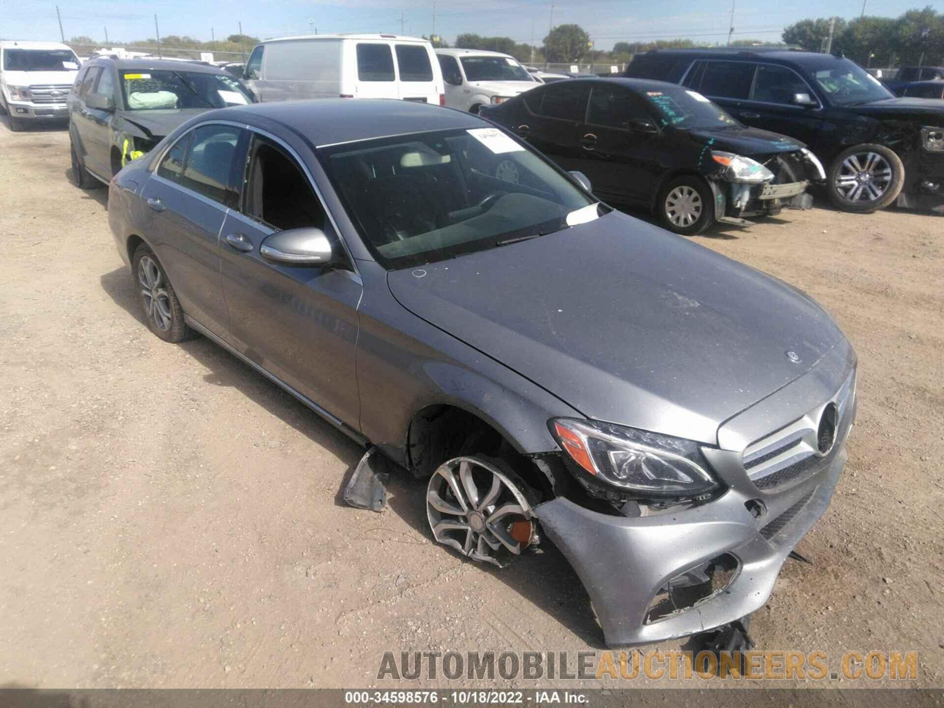 55SWF4KB5FU014189 MERCEDES-BENZ C-CLASS 2015