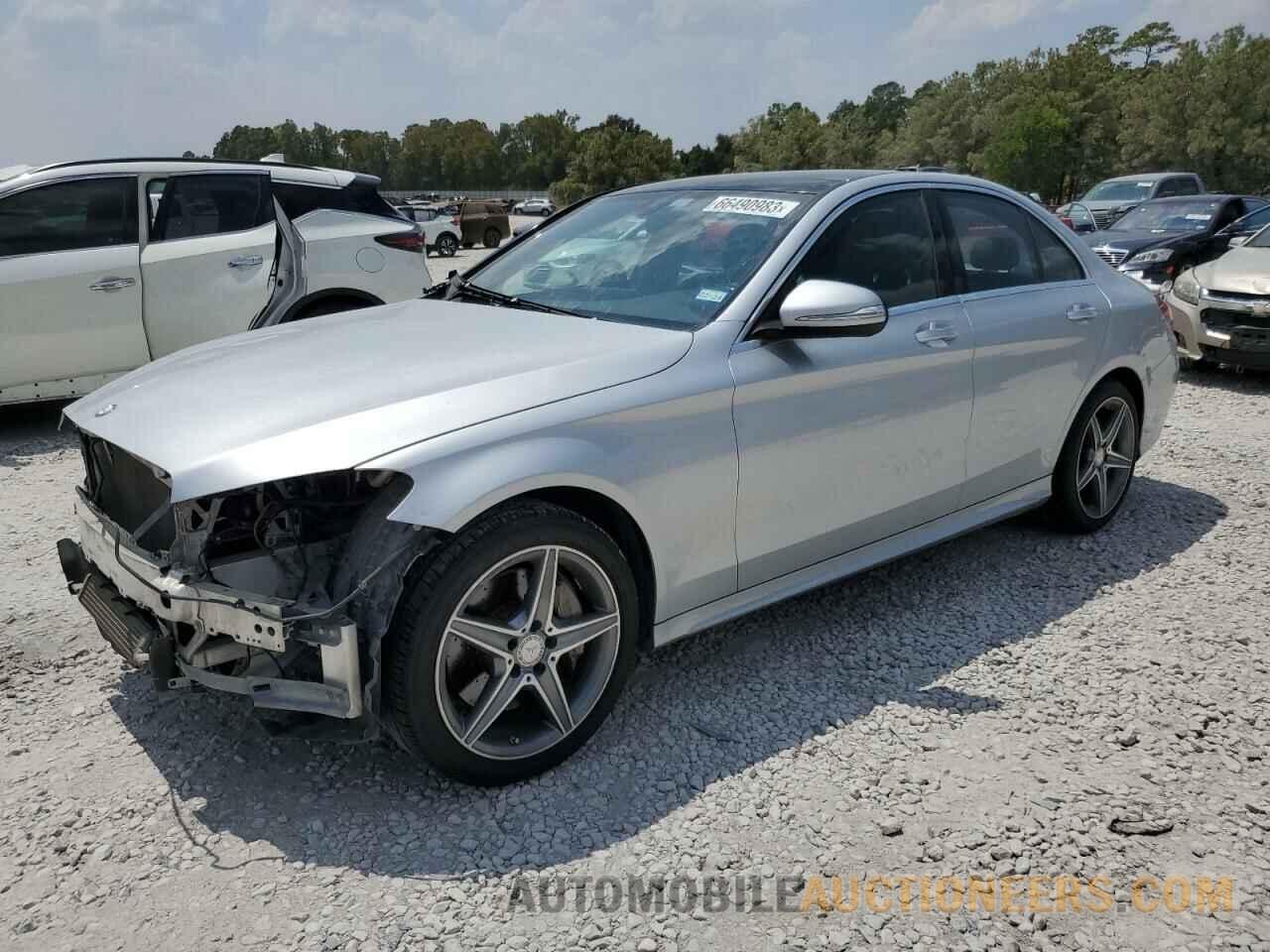 55SWF4KB5FU015357 MERCEDES-BENZ C-CLASS 2015