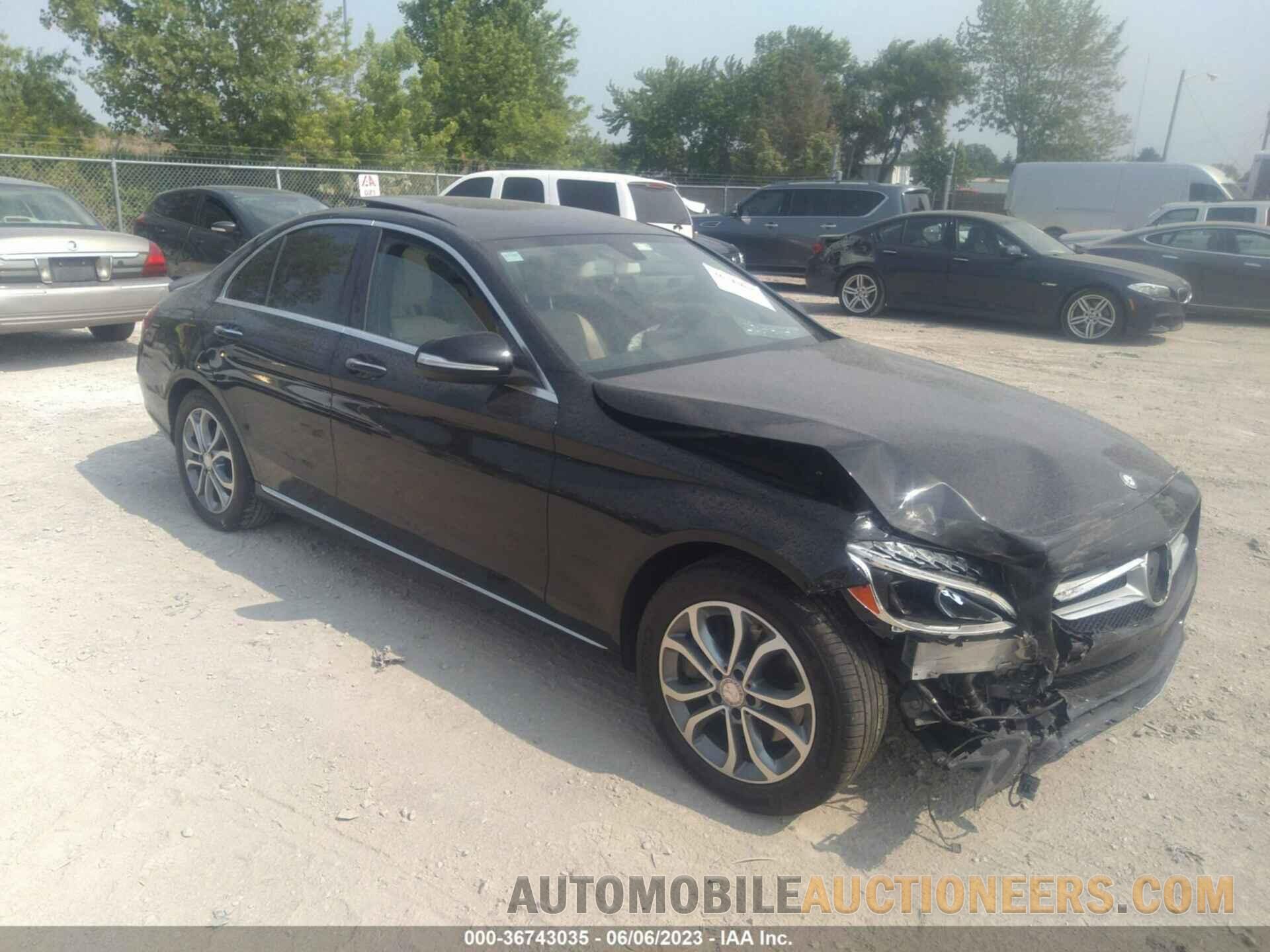 55SWF4KB5FU015665 MERCEDES-BENZ C 300 2015