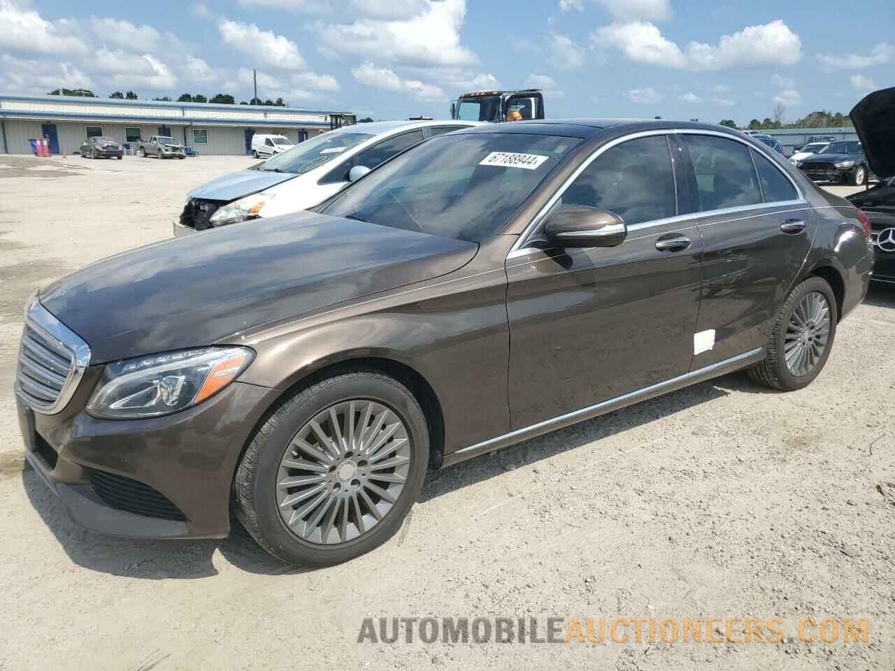 55SWF4KB5FU015844 MERCEDES-BENZ C-CLASS 2015