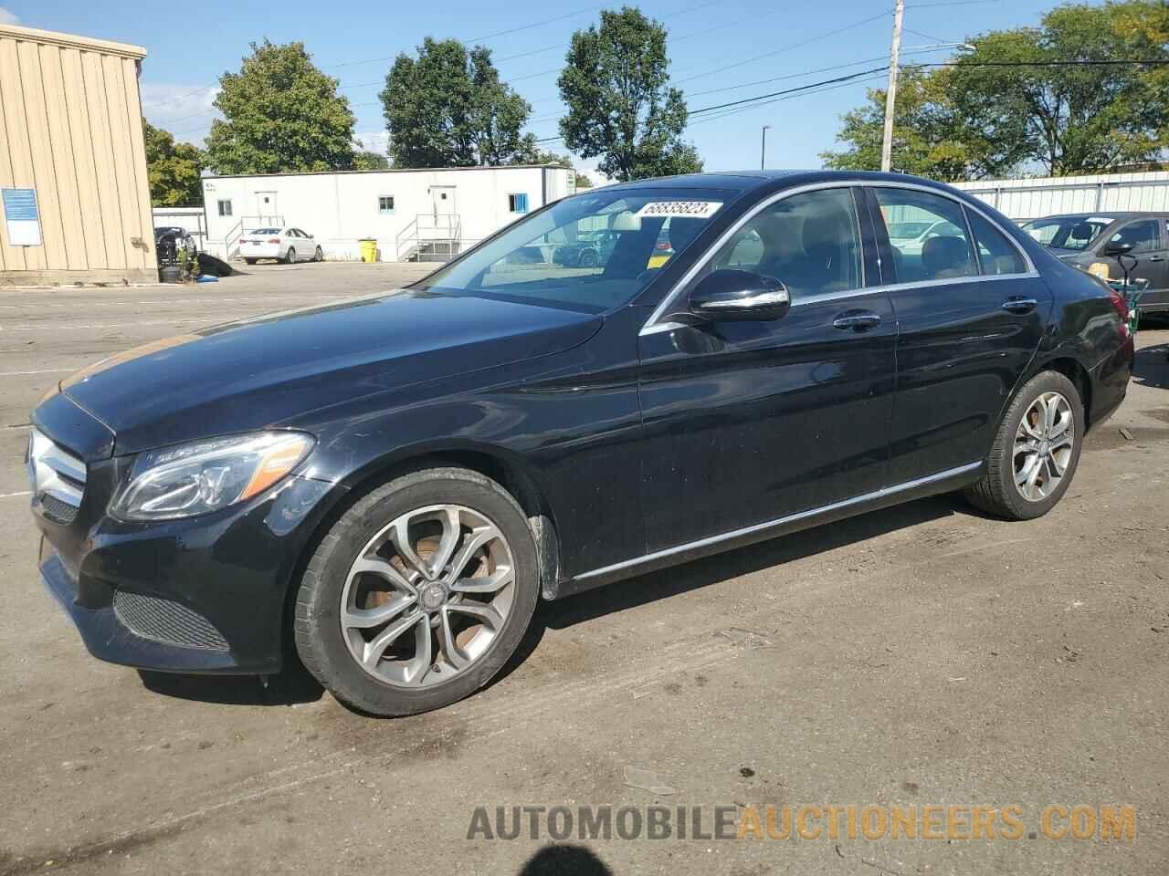 55SWF4KB5FU016606 MERCEDES-BENZ C-CLASS 2015