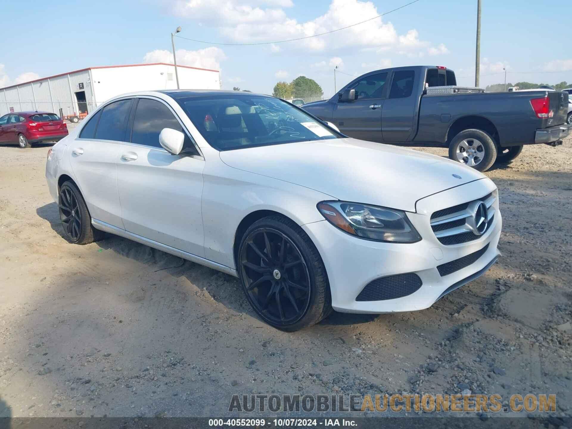 55SWF4KB5FU016976 MERCEDES-BENZ C 300 2015