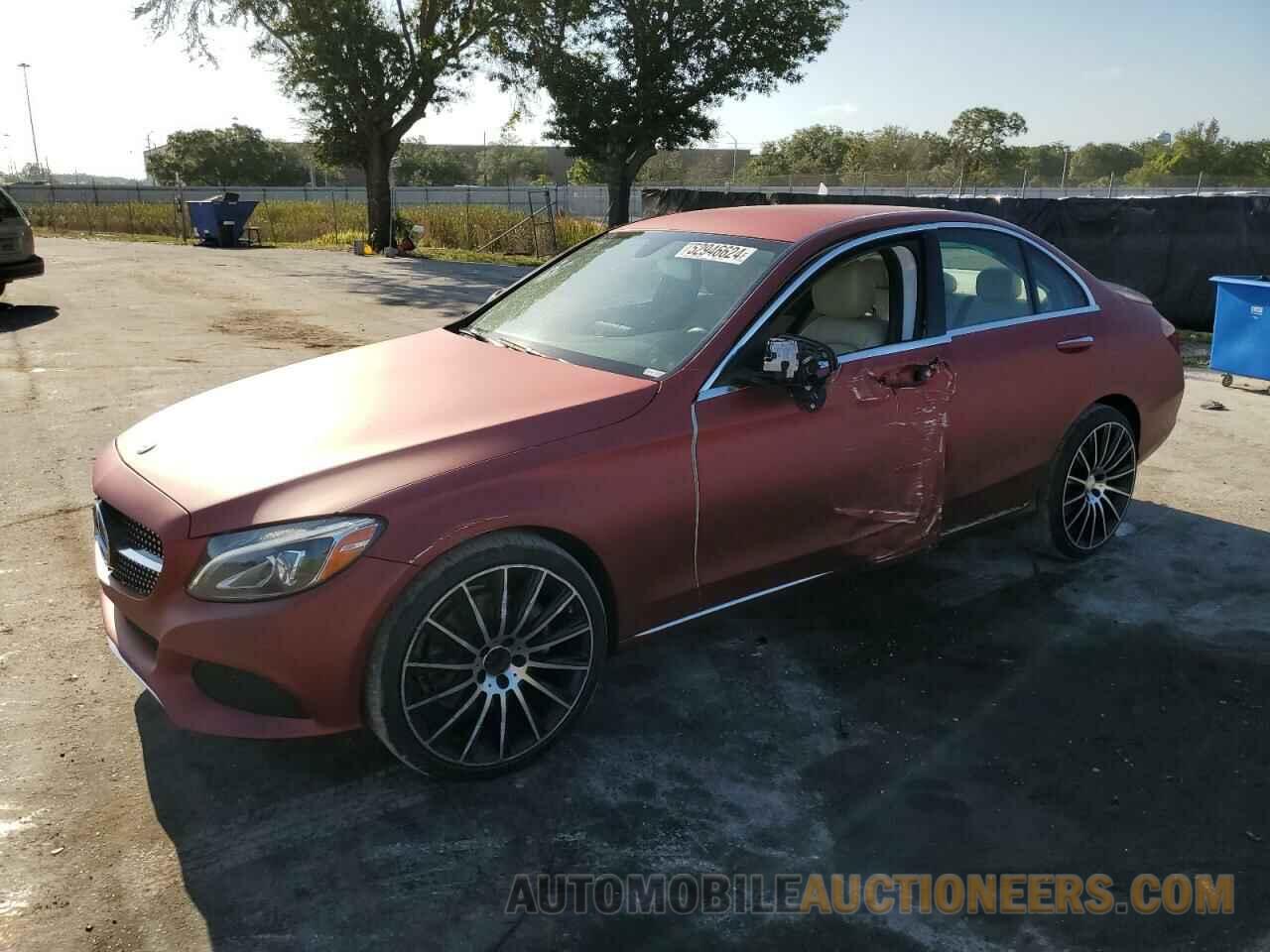 55SWF4KB5FU018677 MERCEDES-BENZ C-CLASS 2015