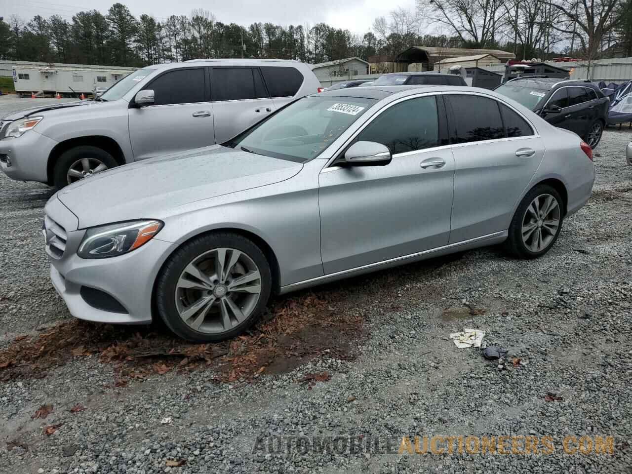 55SWF4KB5FU020171 MERCEDES-BENZ C-CLASS 2015