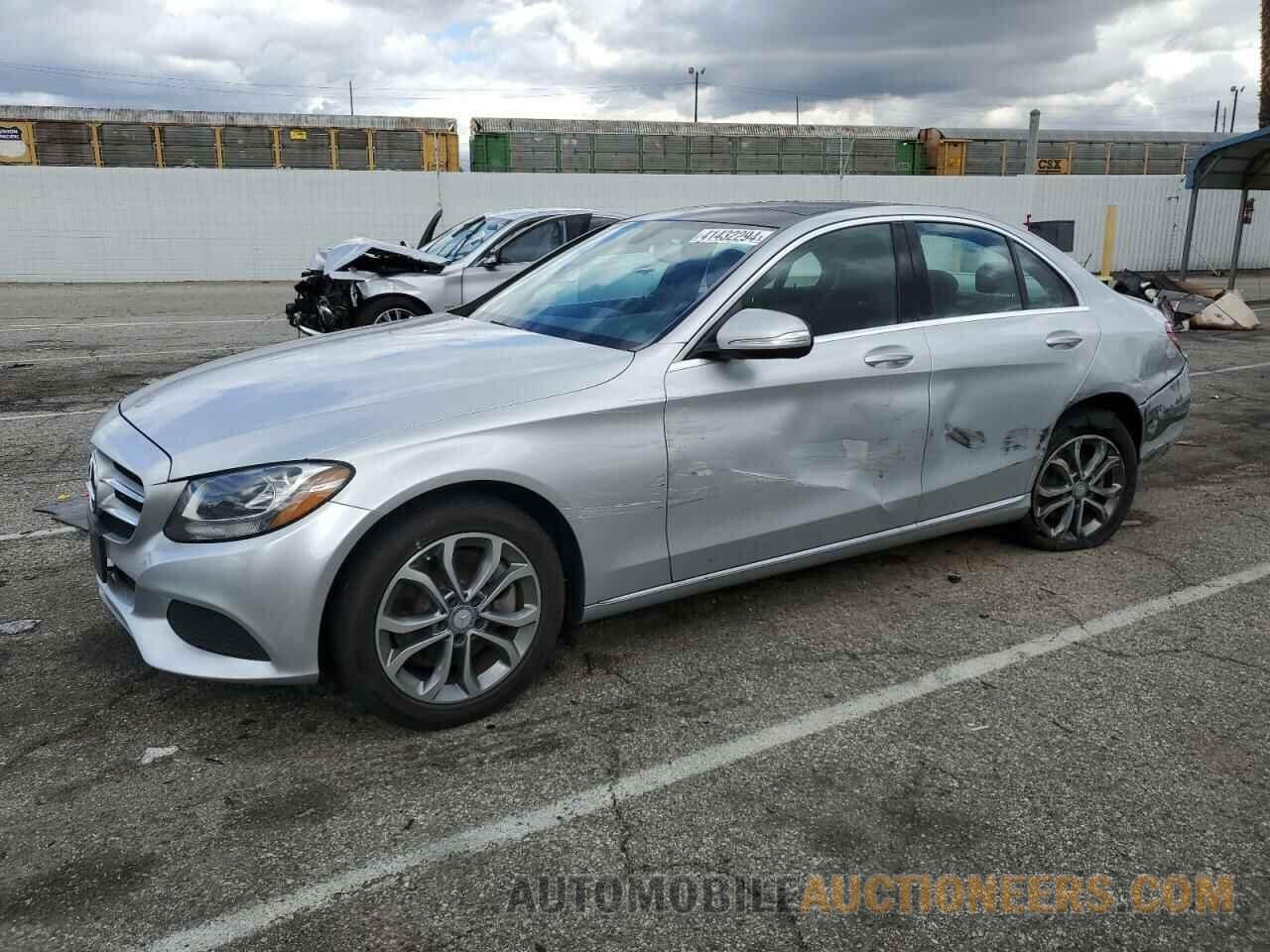 55SWF4KB5FU021076 MERCEDES-BENZ C-CLASS 2015