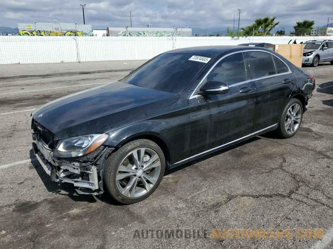 55SWF4KB5FU021126 MERCEDES-BENZ C-CLASS 2015