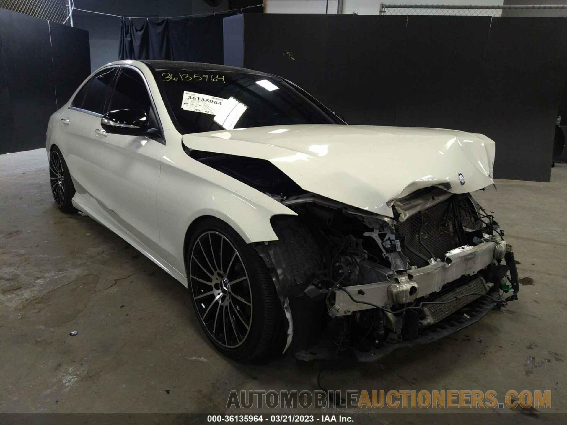 55SWF4KB5FU022356 MERCEDES-BENZ C-CLASS 2015