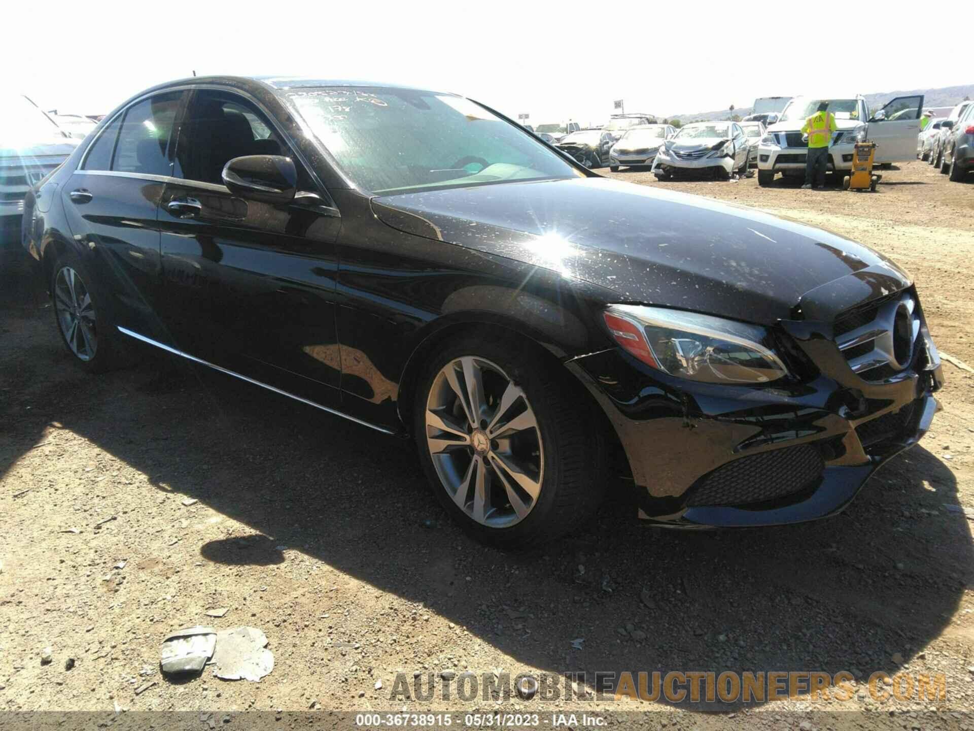 55SWF4KB5FU023135 MERCEDES-BENZ C-CLASS 2015