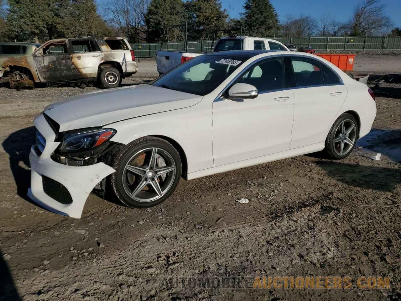 55SWF4KB5FU023412 MERCEDES-BENZ C-CLASS 2015