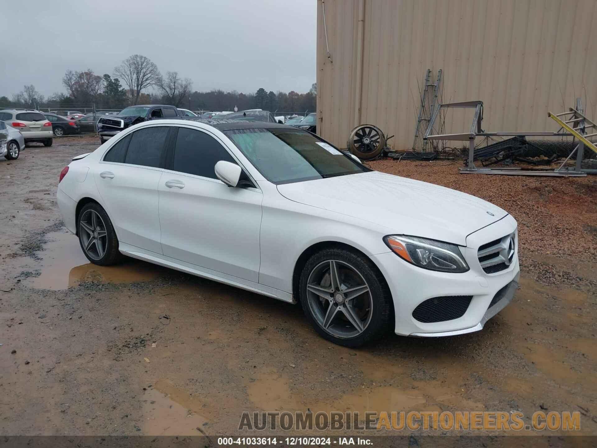 55SWF4KB5FU023507 MERCEDES-BENZ C 300 2015