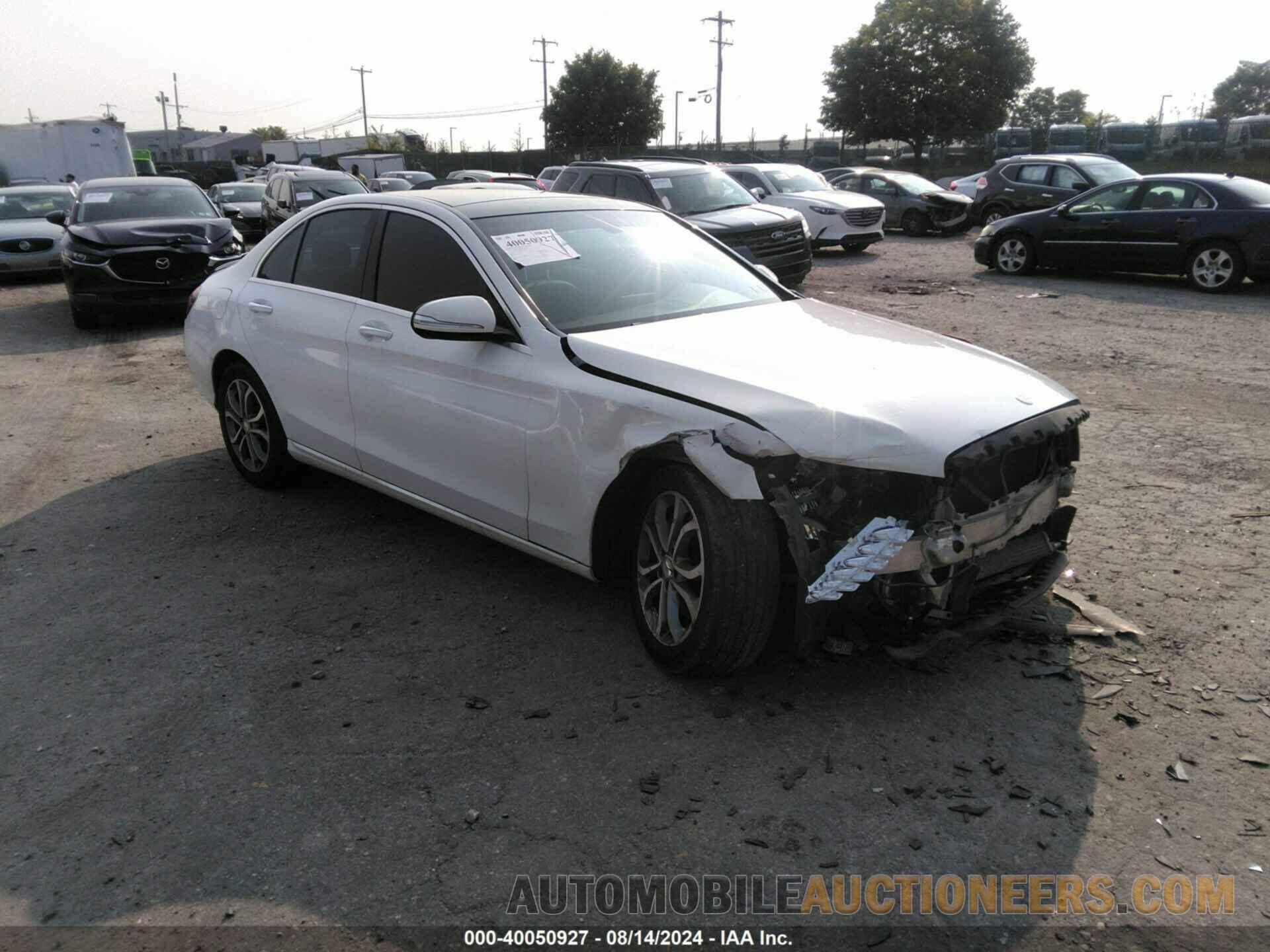 55SWF4KB5FU023944 MERCEDES-BENZ C 2015