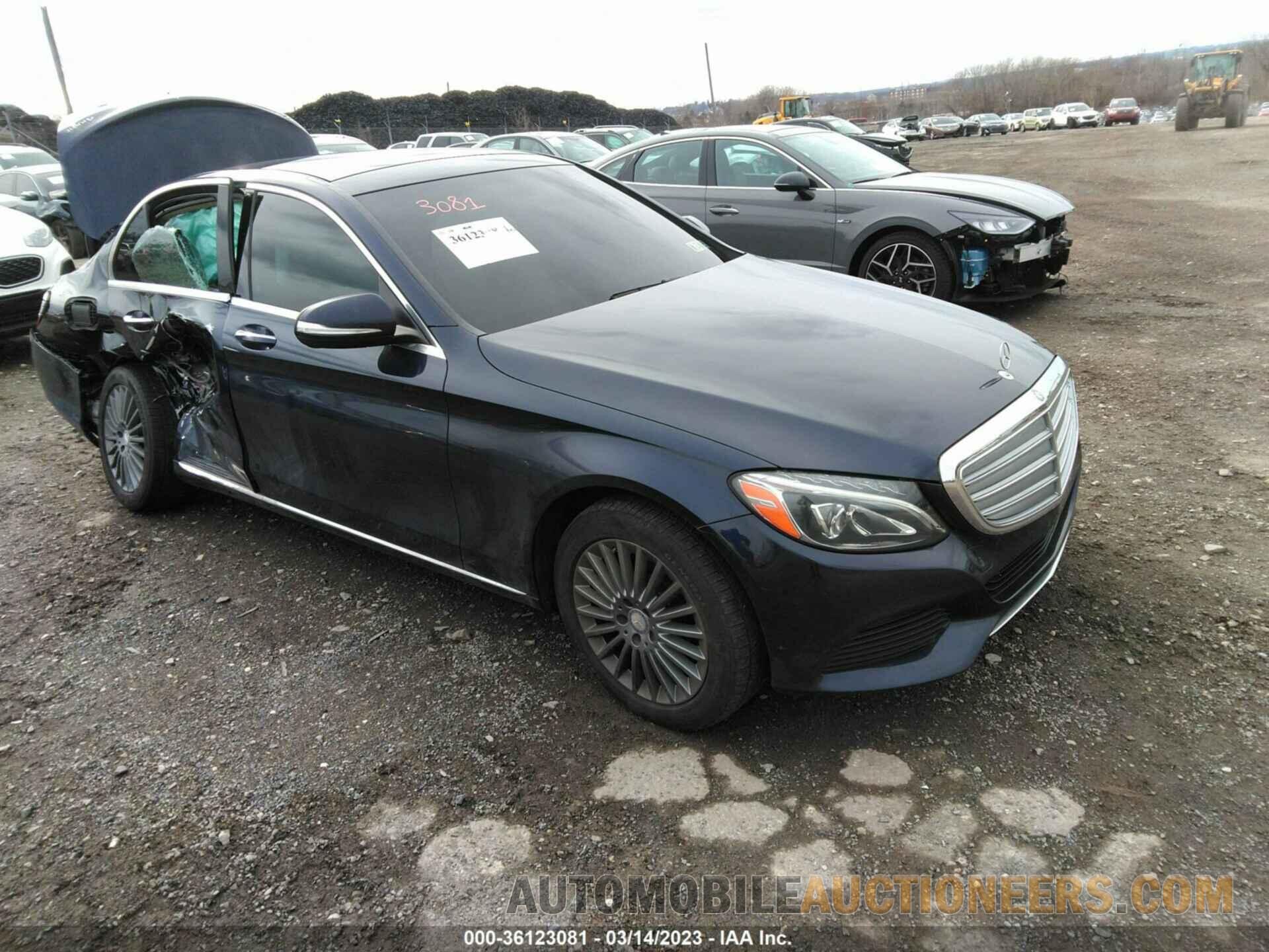 55SWF4KB5FU024317 MERCEDES-BENZ C-CLASS 2015