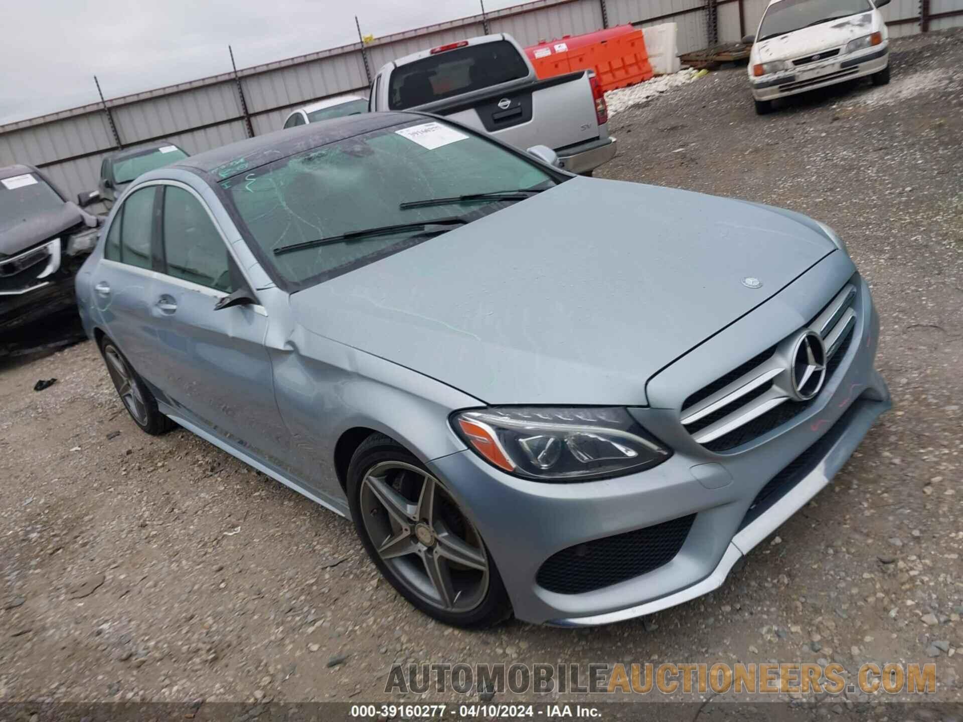 55SWF4KB5FU026407 MERCEDES-BENZ C 2015