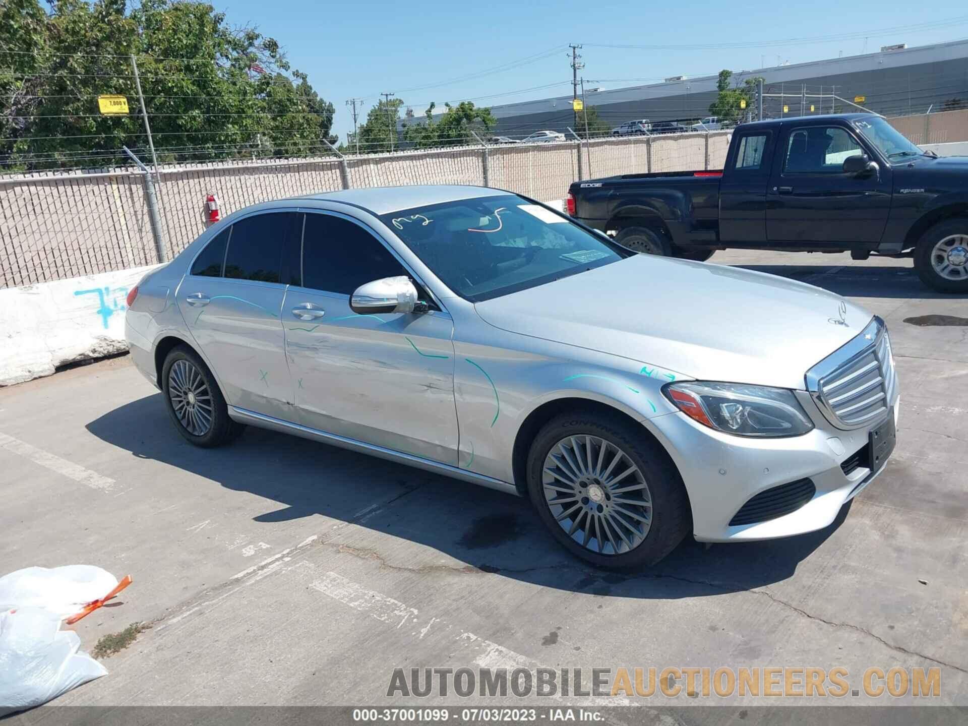 55SWF4KB5FU027041 MERCEDES-BENZ C-CLASS 2015