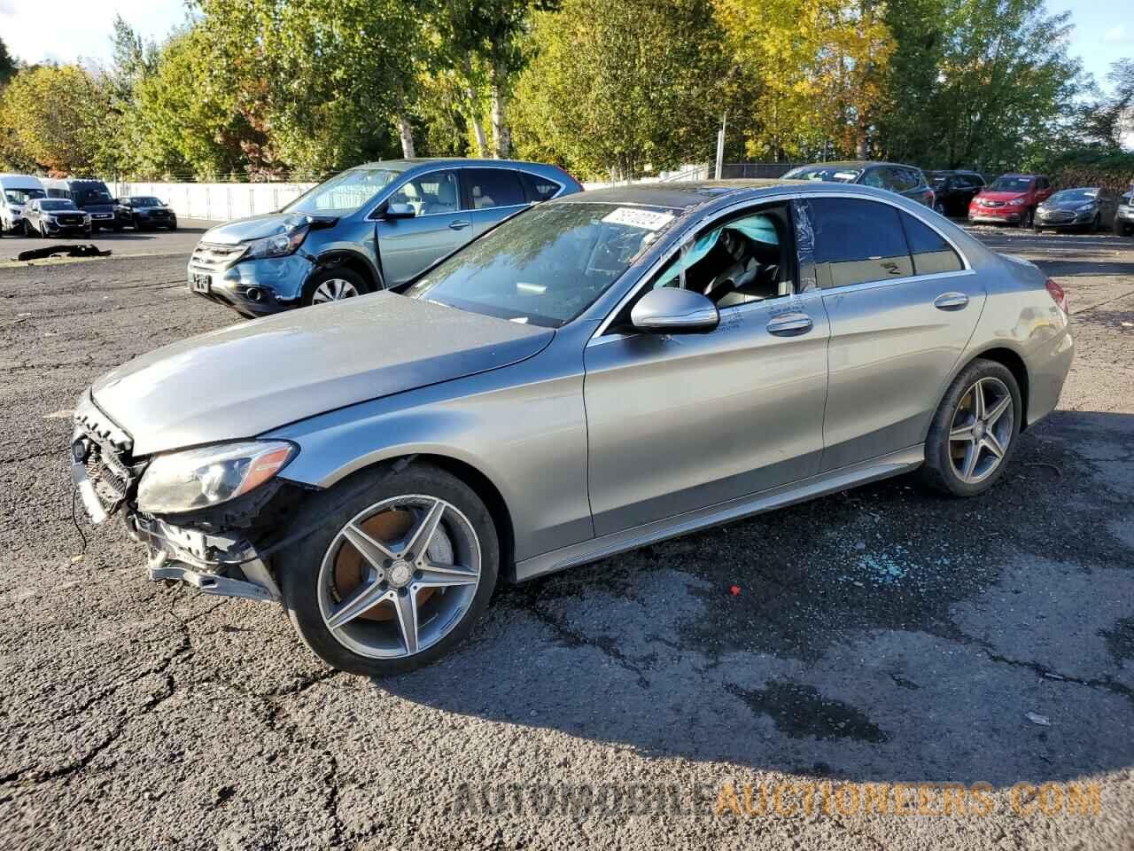 55SWF4KB5FU027816 MERCEDES-BENZ C-CLASS 2015