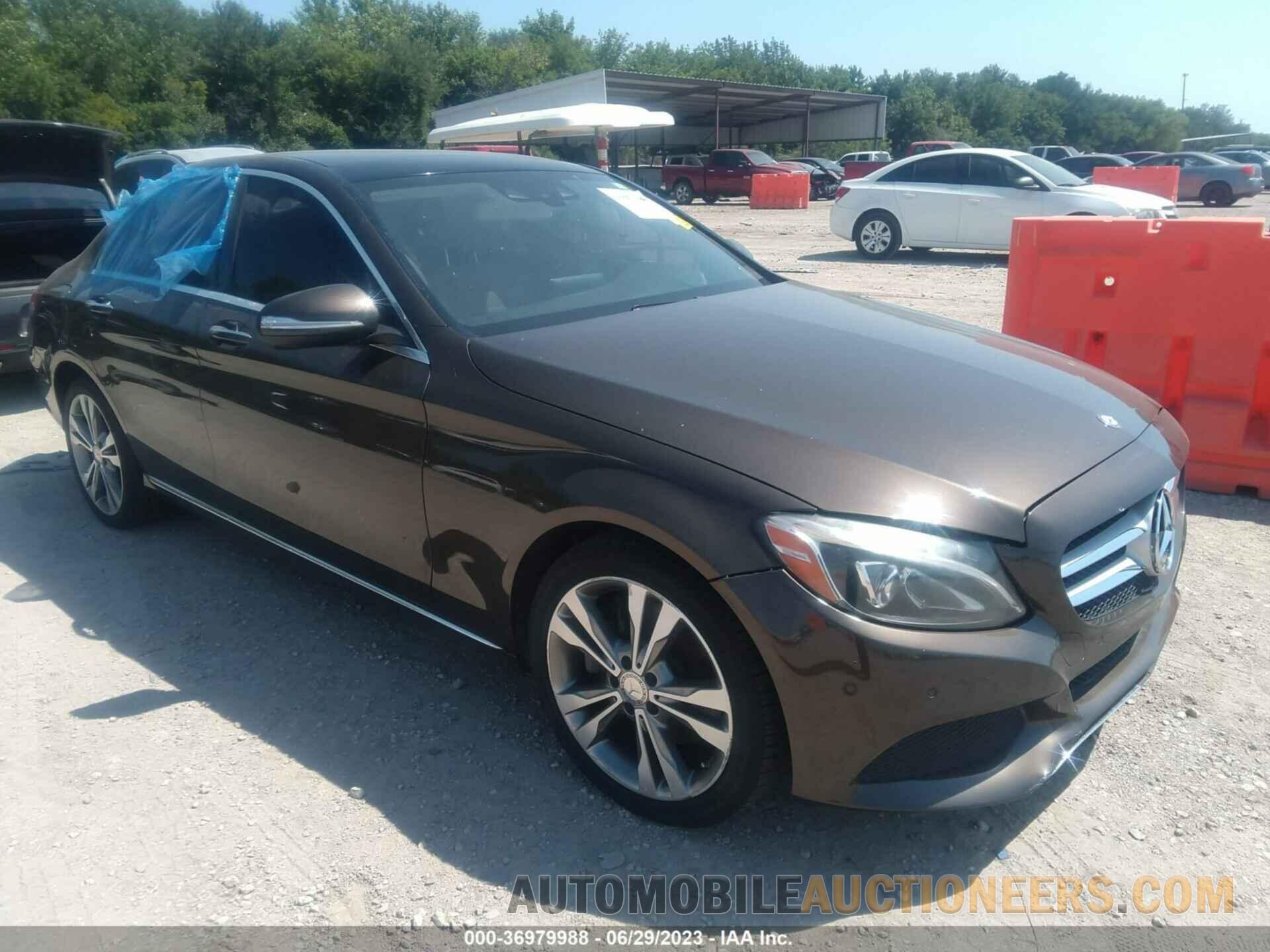 55SWF4KB5FU027895 MERCEDES-BENZ C-CLASS 2015