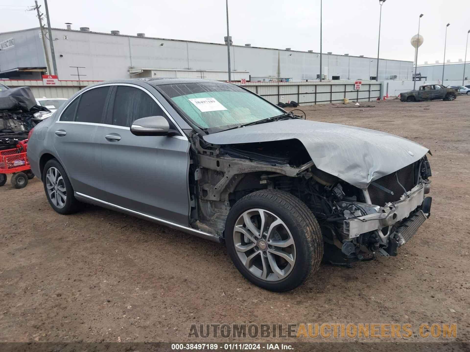 55SWF4KB5FU028075 MERCEDES-BENZ C 300 2015