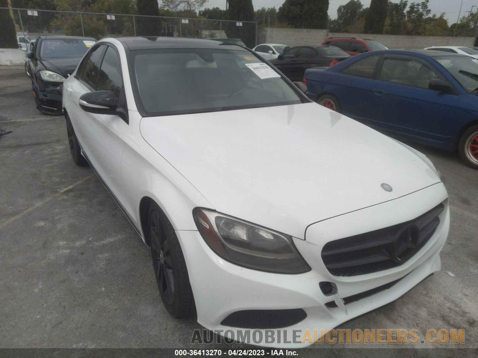 55SWF4KB5FU029324 MERCEDES-BENZ C-CLASS 2015