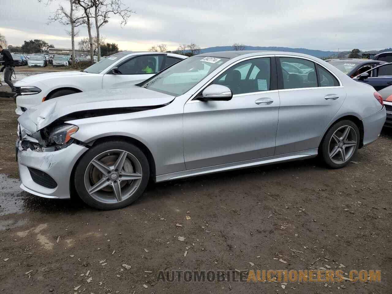 55SWF4KB5FU029596 MERCEDES-BENZ C-CLASS 2015