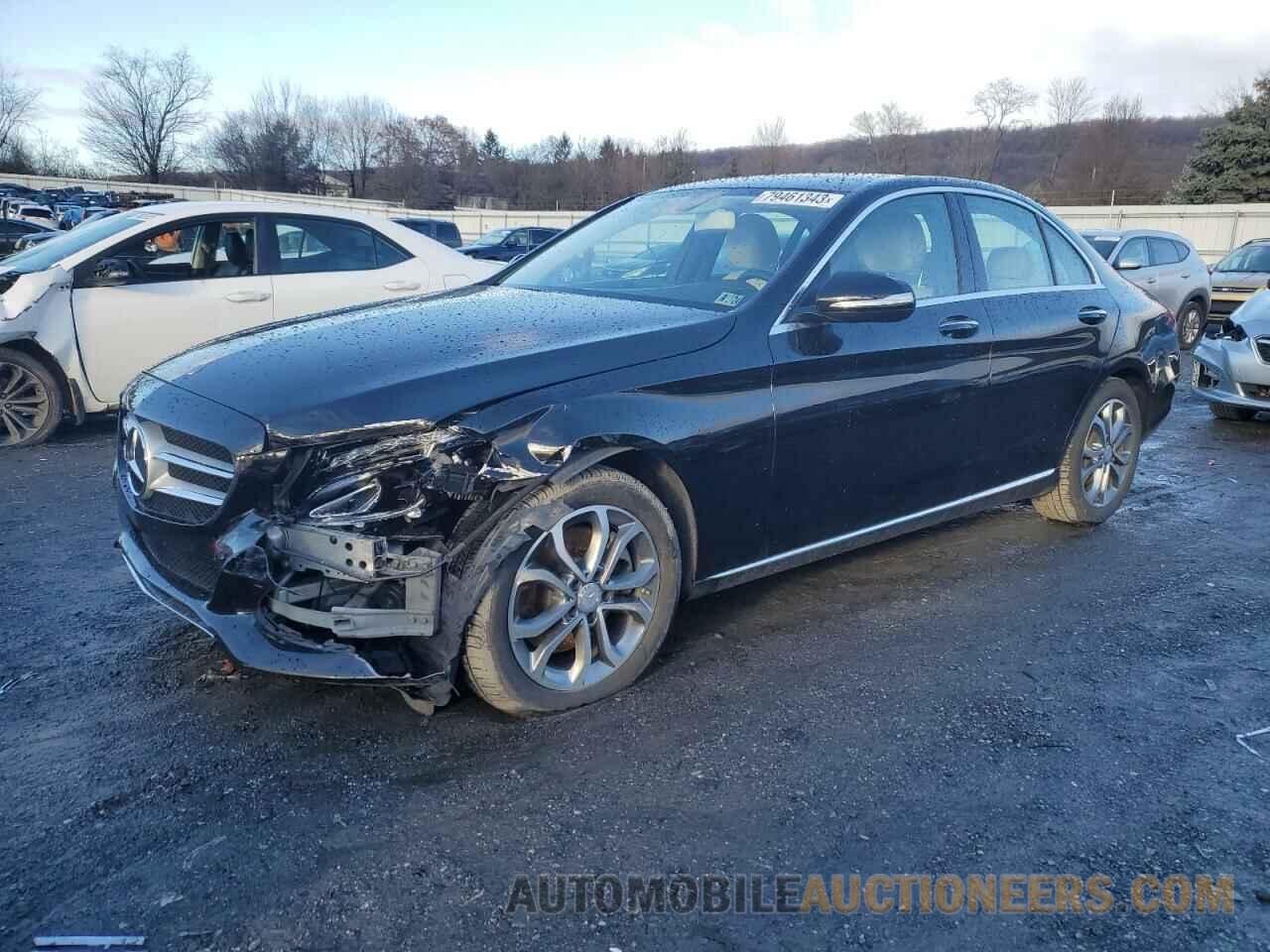 55SWF4KB5FU031879 MERCEDES-BENZ C-CLASS 2015