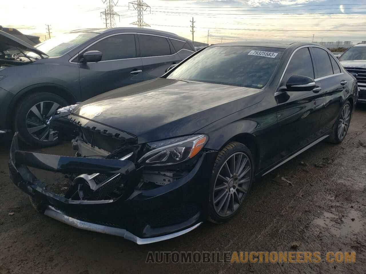 55SWF4KB5FU032272 MERCEDES-BENZ C-CLASS 2015