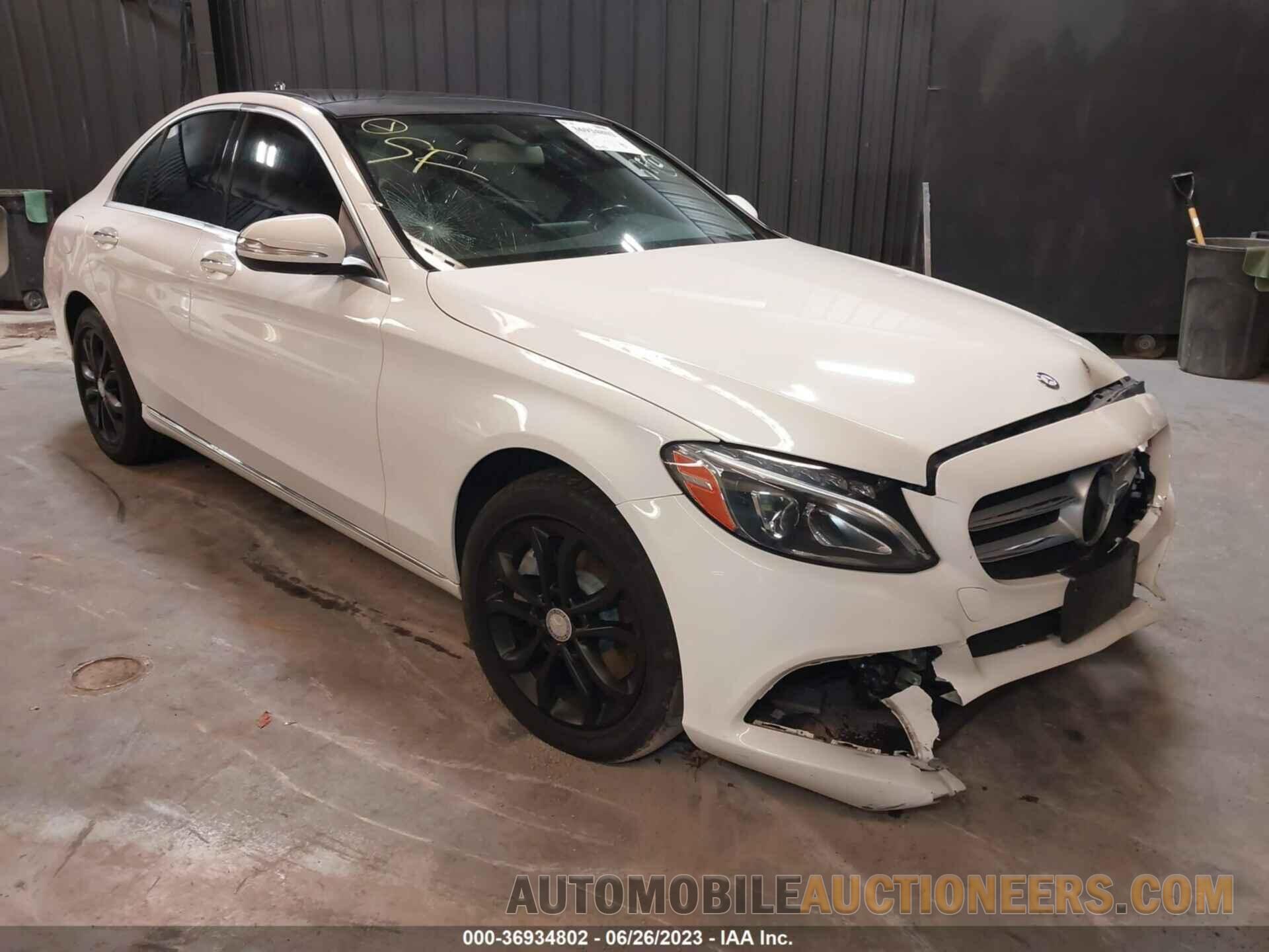 55SWF4KB5FU034281 MERCEDES-BENZ C-CLASS 2015