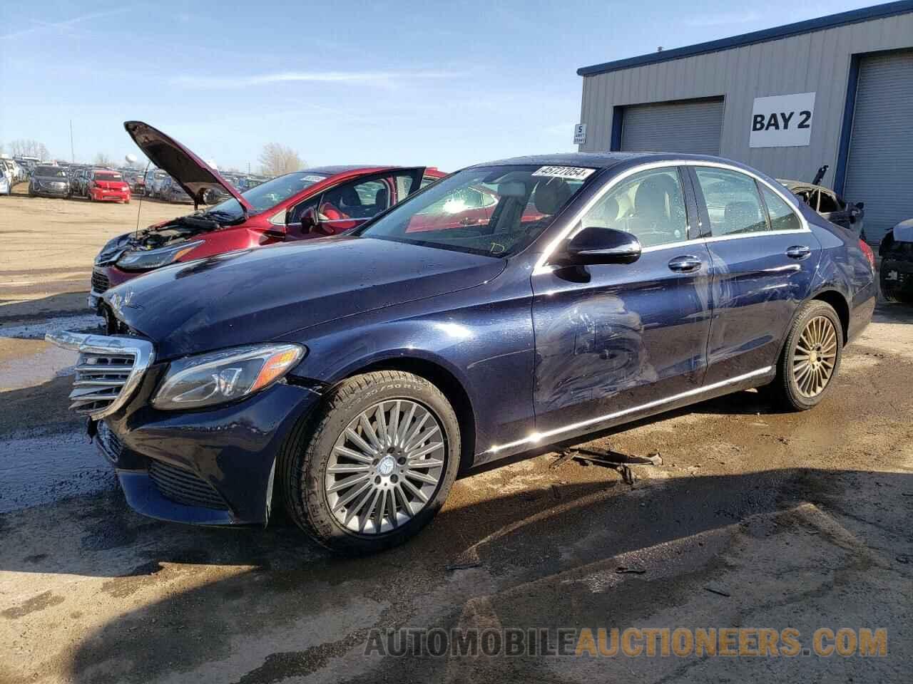 55SWF4KB5FU035205 MERCEDES-BENZ C-CLASS 2015