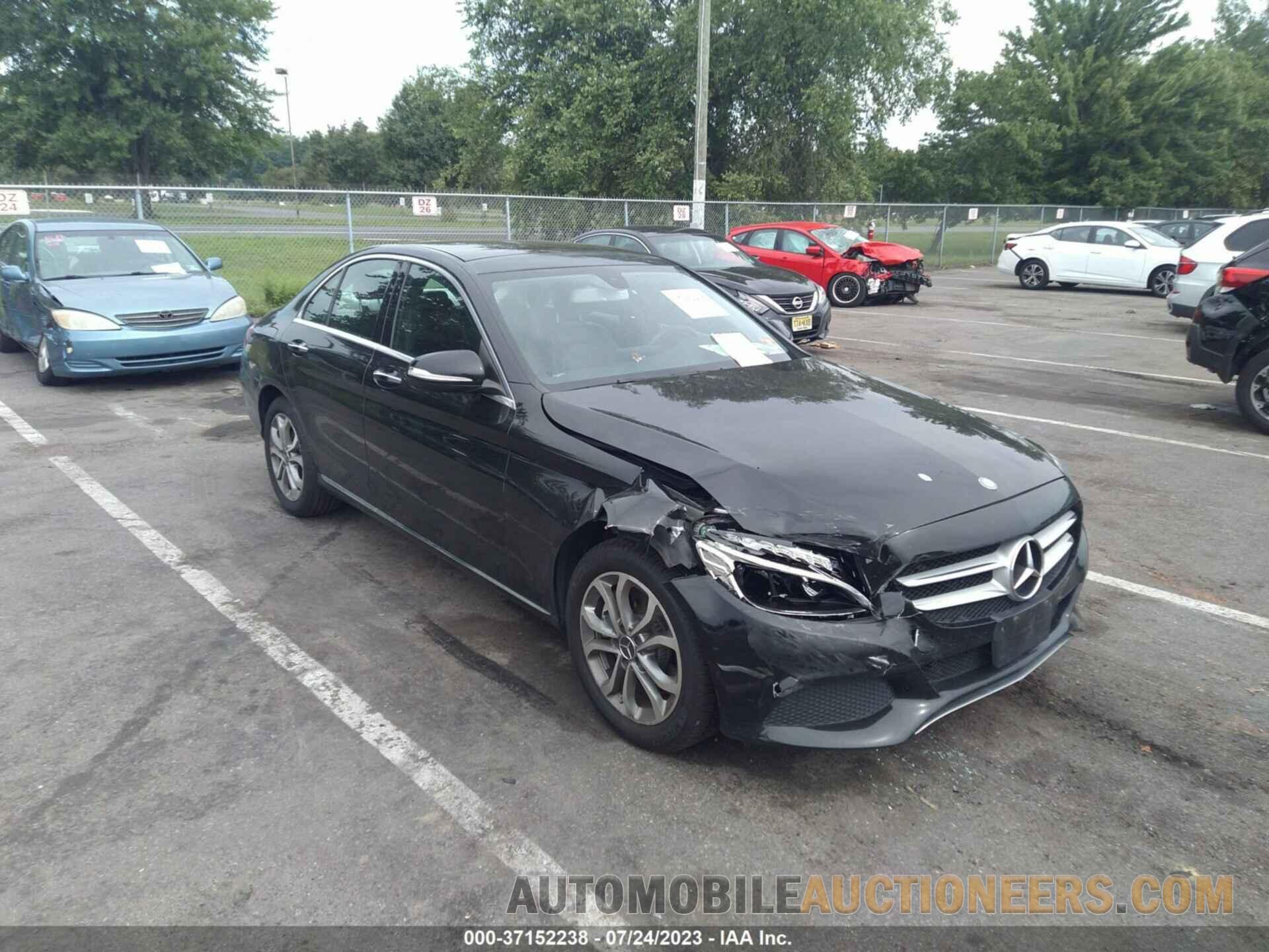 55SWF4KB5FU035396 MERCEDES-BENZ C-CLASS 2015