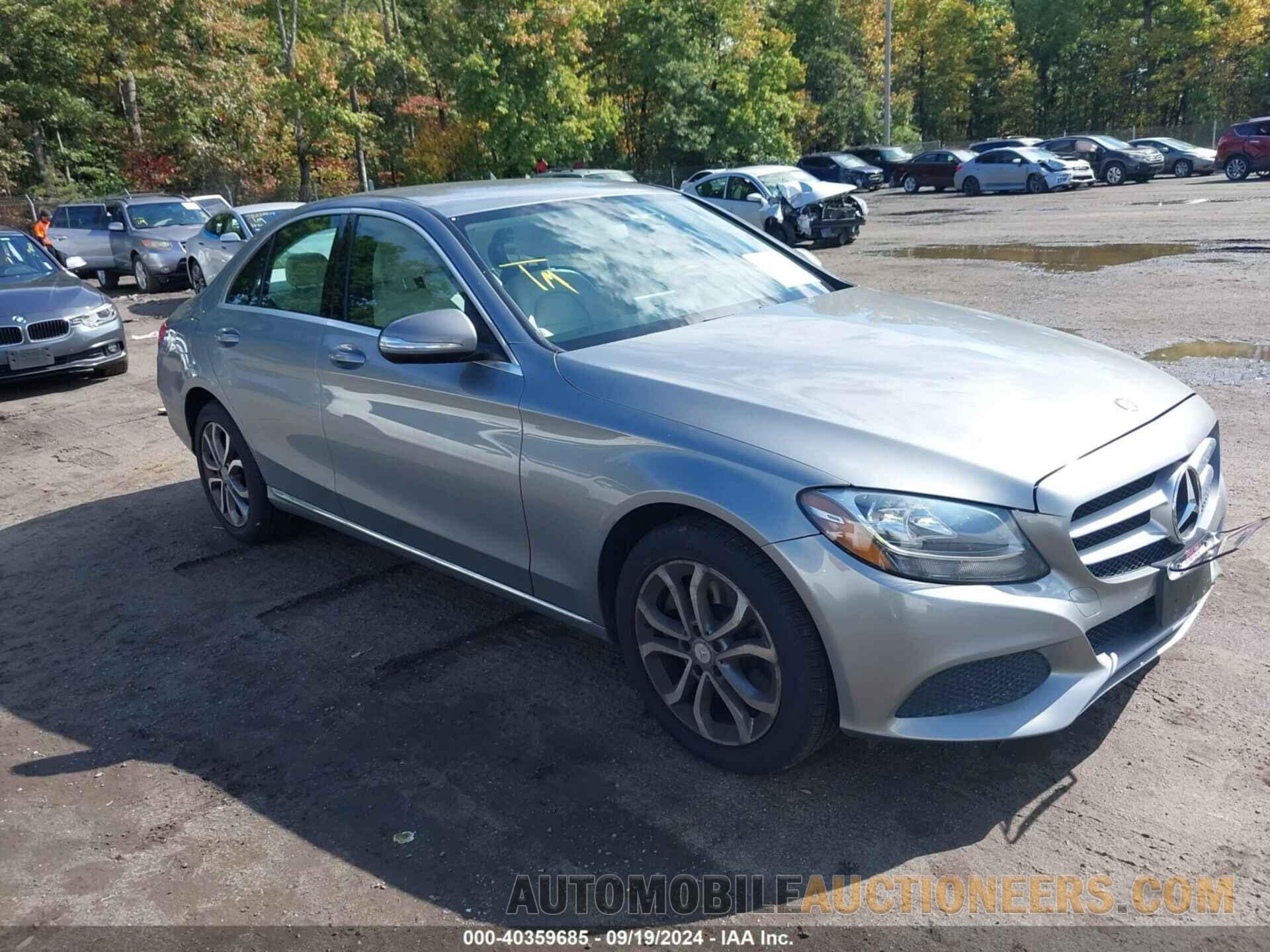 55SWF4KB5FU035799 MERCEDES-BENZ C 300 2015