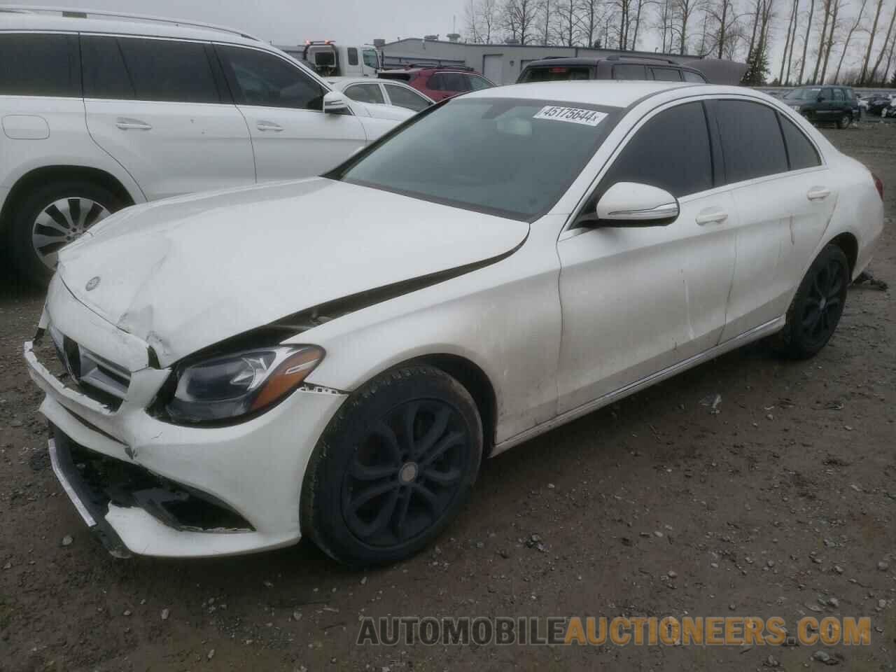 55SWF4KB5FU039321 MERCEDES-BENZ C-CLASS 2015