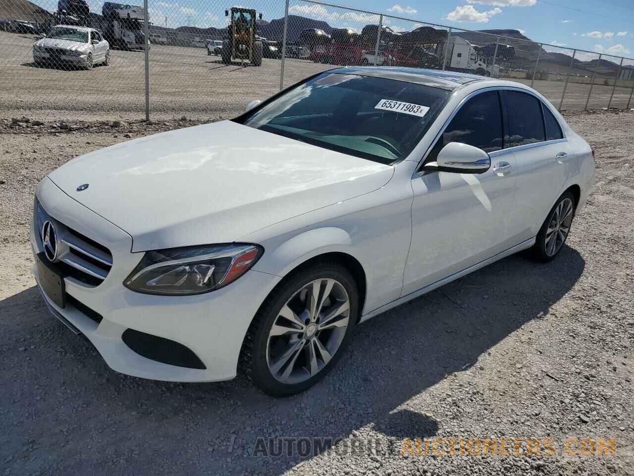 55SWF4KB5FU041148 MERCEDES-BENZ C-CLASS 2015